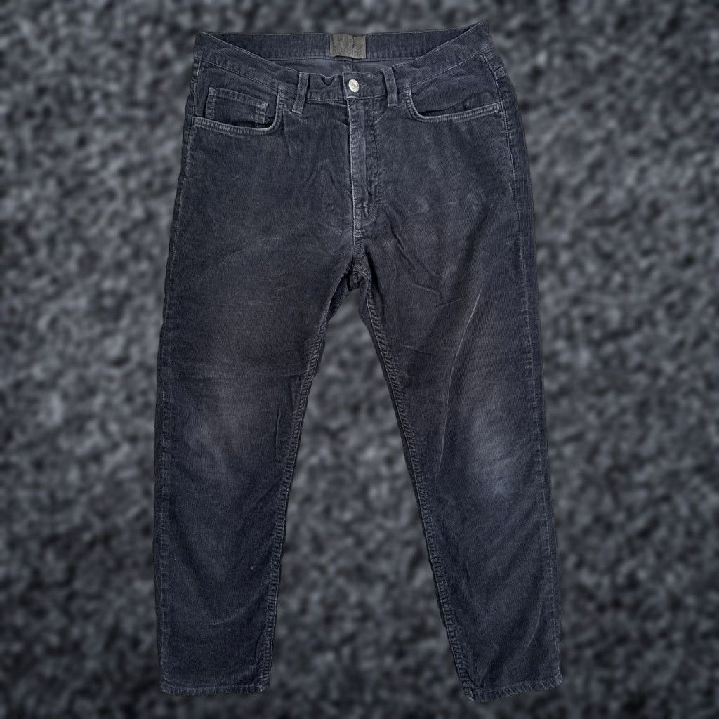 Acne Studios Acne Studios Town Navy Cord Pants Mens 32x26 Blue Corduroy Chino Stretch Cord Town Navy Cord Pants Mens 32x26 Blue Size US 32 / EU 48 - 1 Thumbnail