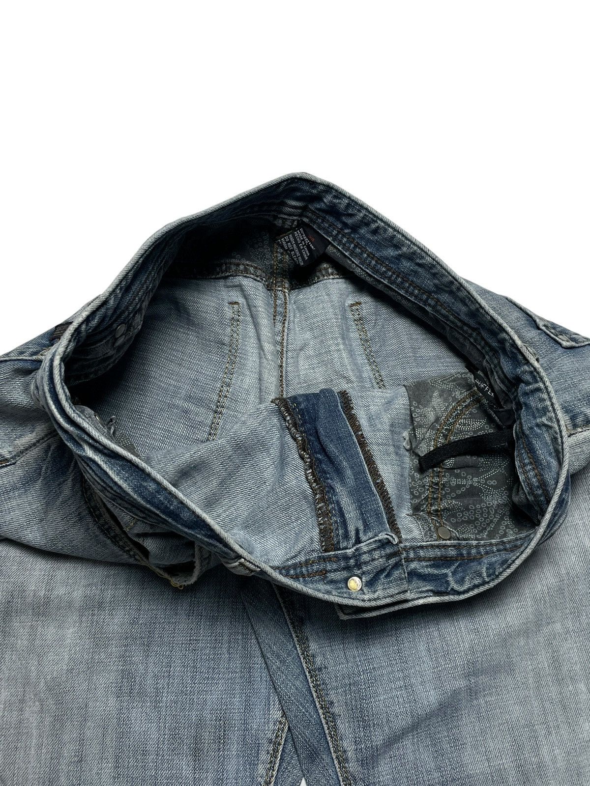 Buffalo David Bitton 2000’s Buffalo David Bitton - Light Wash Denim Pants Size US 34 / EU 50 - 9 Thumbnail