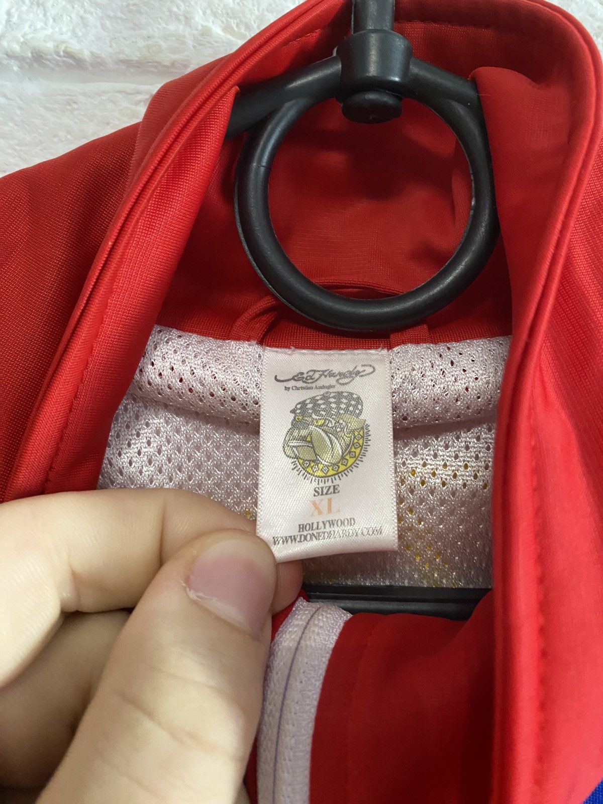 Ed Hardy × Japanese Brand × Vintage Vintage Ed Hardy By Christian Audigier Y2K Track Jacket Size US XL / EU 56 / 4 - 5 Thumbnail