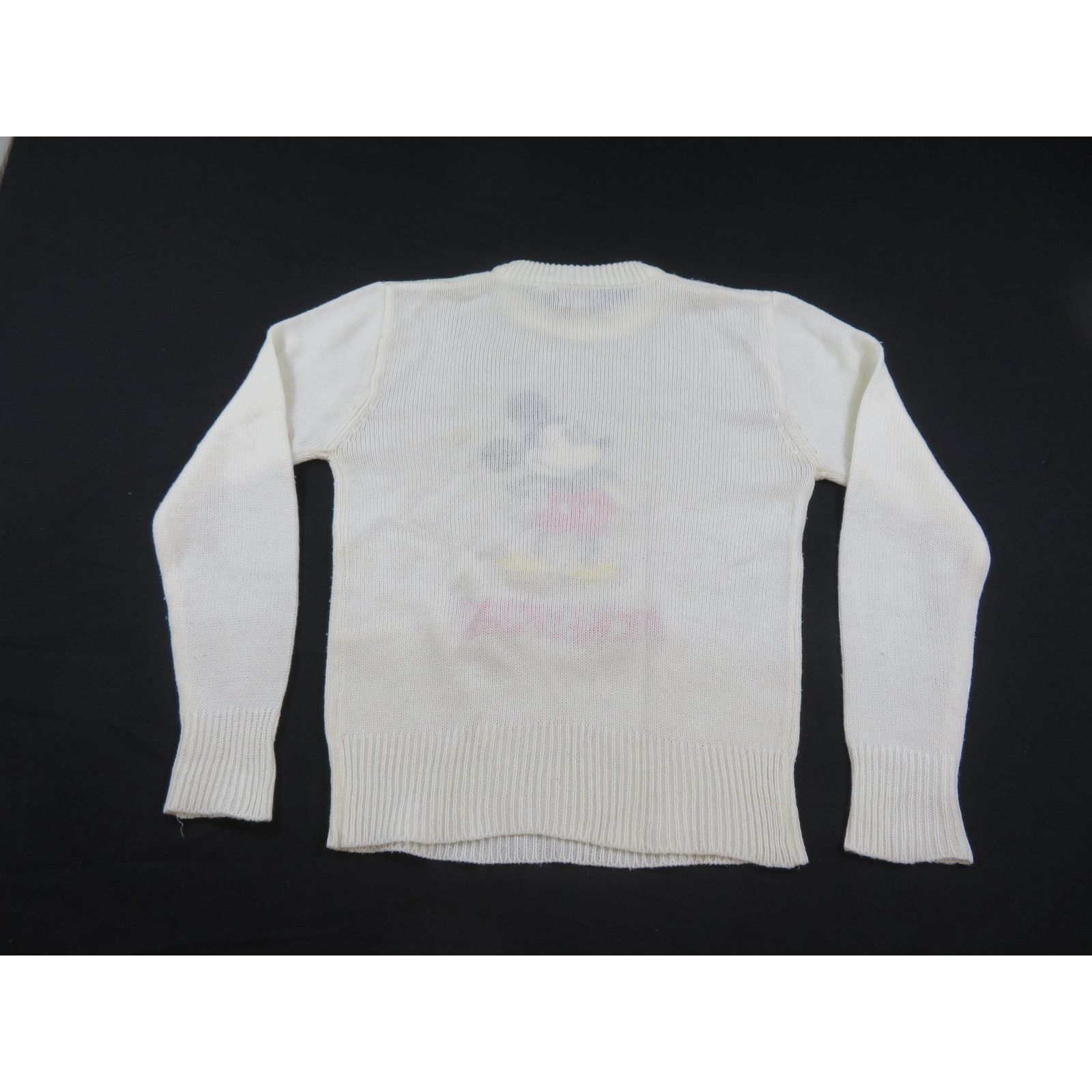 Other Mickey Mouse Sweater, Disney Character Fashions, Ivory L 80s Size US L / EU 52-54 / 3 - 4 Thumbnail