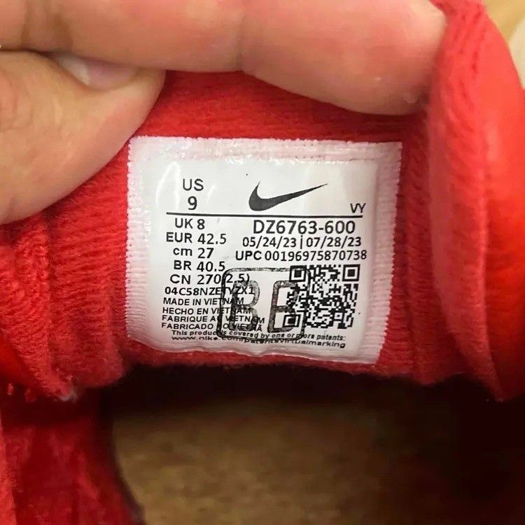 Billie Eilish × Nike Nike Billie Eilish Air Alpha Force 88 Red Men size 9 New Size US 9 / EU 42 - 6 Thumbnail