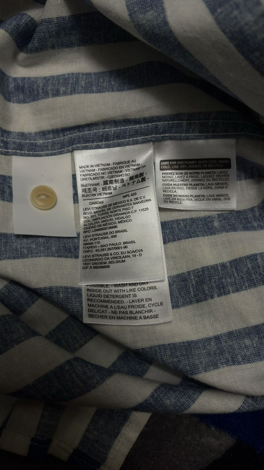Levi's Levis Men Short Sleeve Relaxed Fit Size US M / EU 48-50 / 2 - 8 Thumbnail