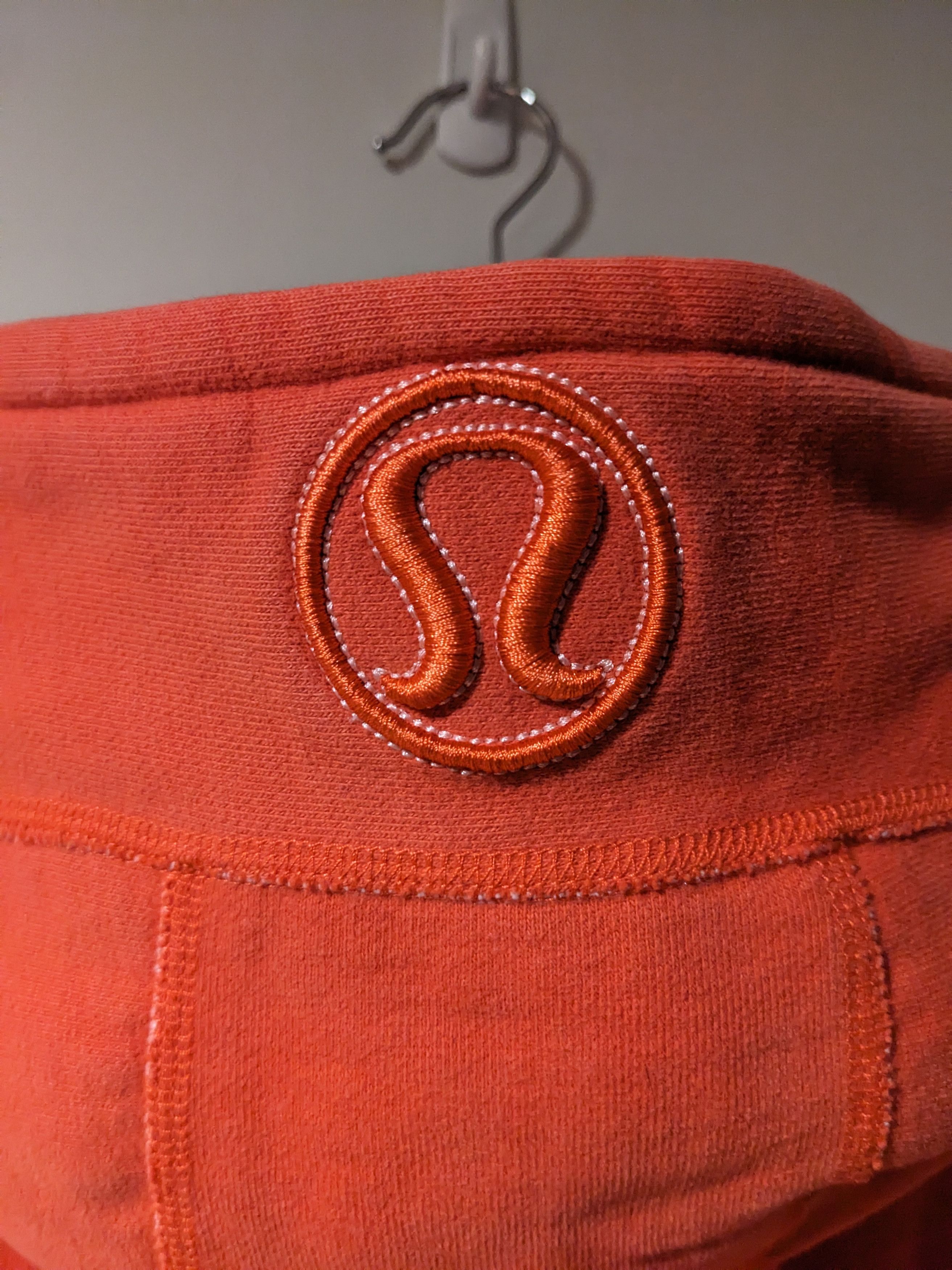Lululemon Lululemon Omega Horseshoe Orange Peach Small Full Zip Hoodie Size S / US 4 / IT 40 - 6 Thumbnail
