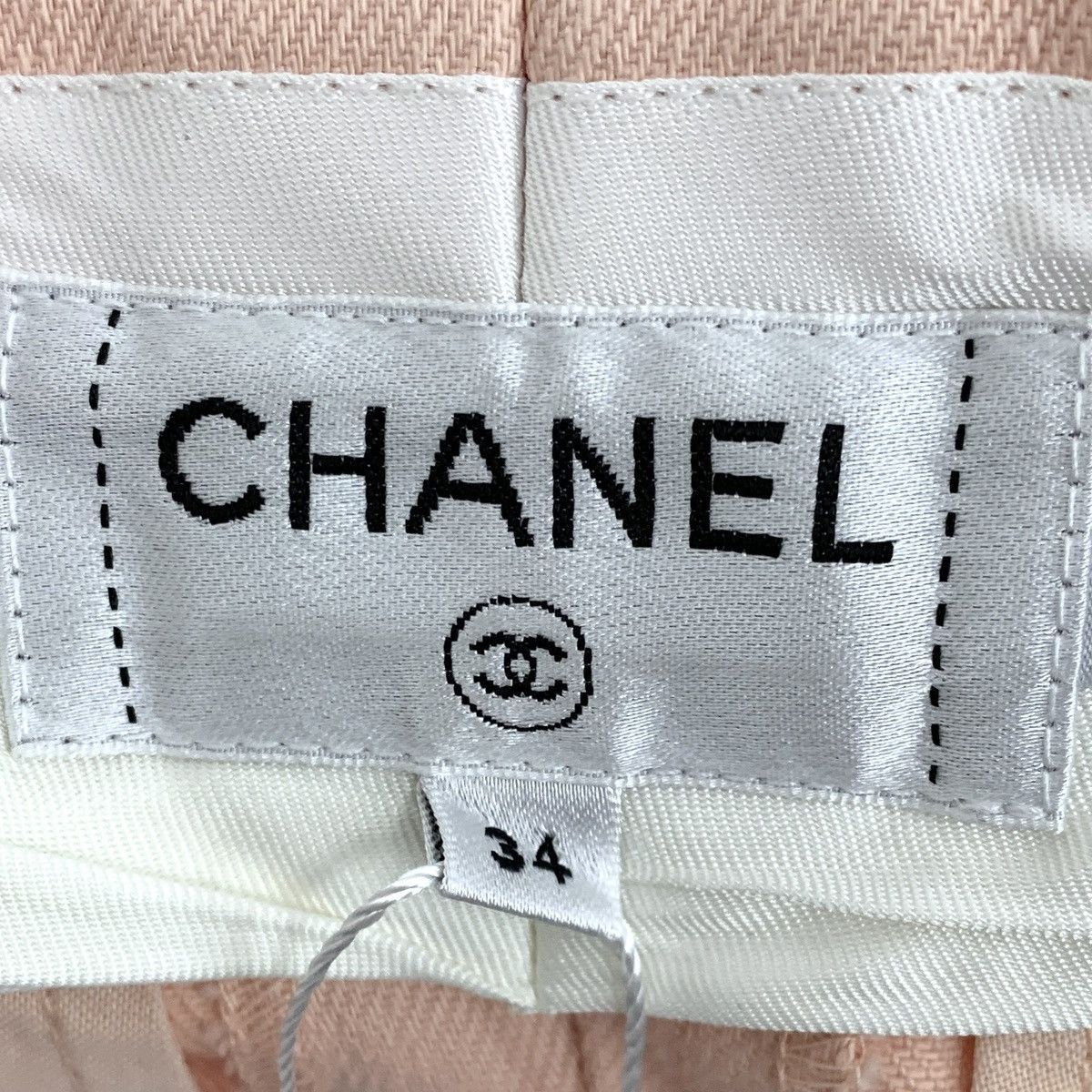 Chanel Chanel Cuba Series Nude Pink Cotton Casual Shorts K26WX Size 24" / US 00 / IT 34 - 5 Thumbnail