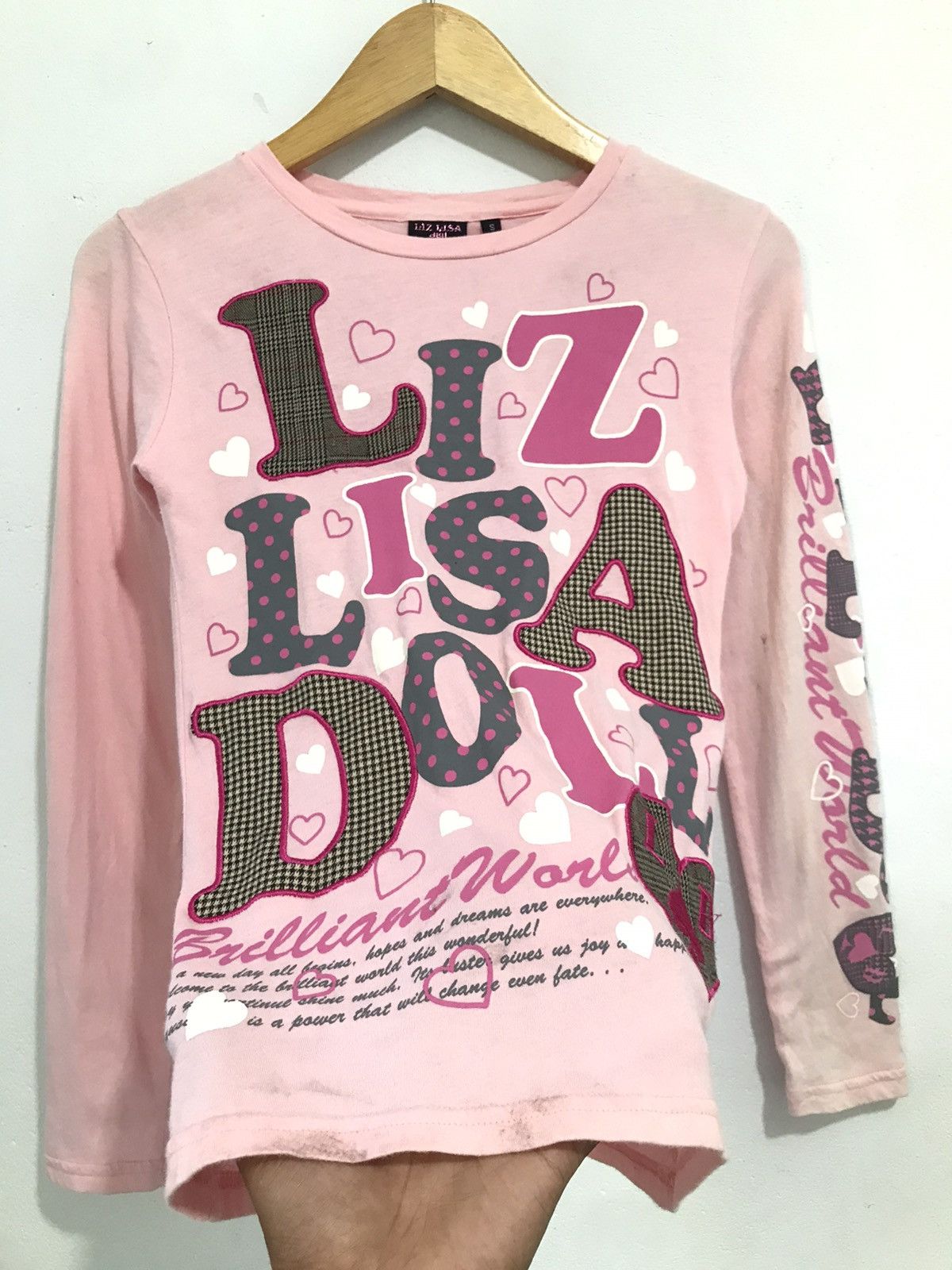 Hysteric Glamour Archive lizlisadol poem Brilliant world long sleeve Size S / US 4 / IT 40 - 2 Thumbnail