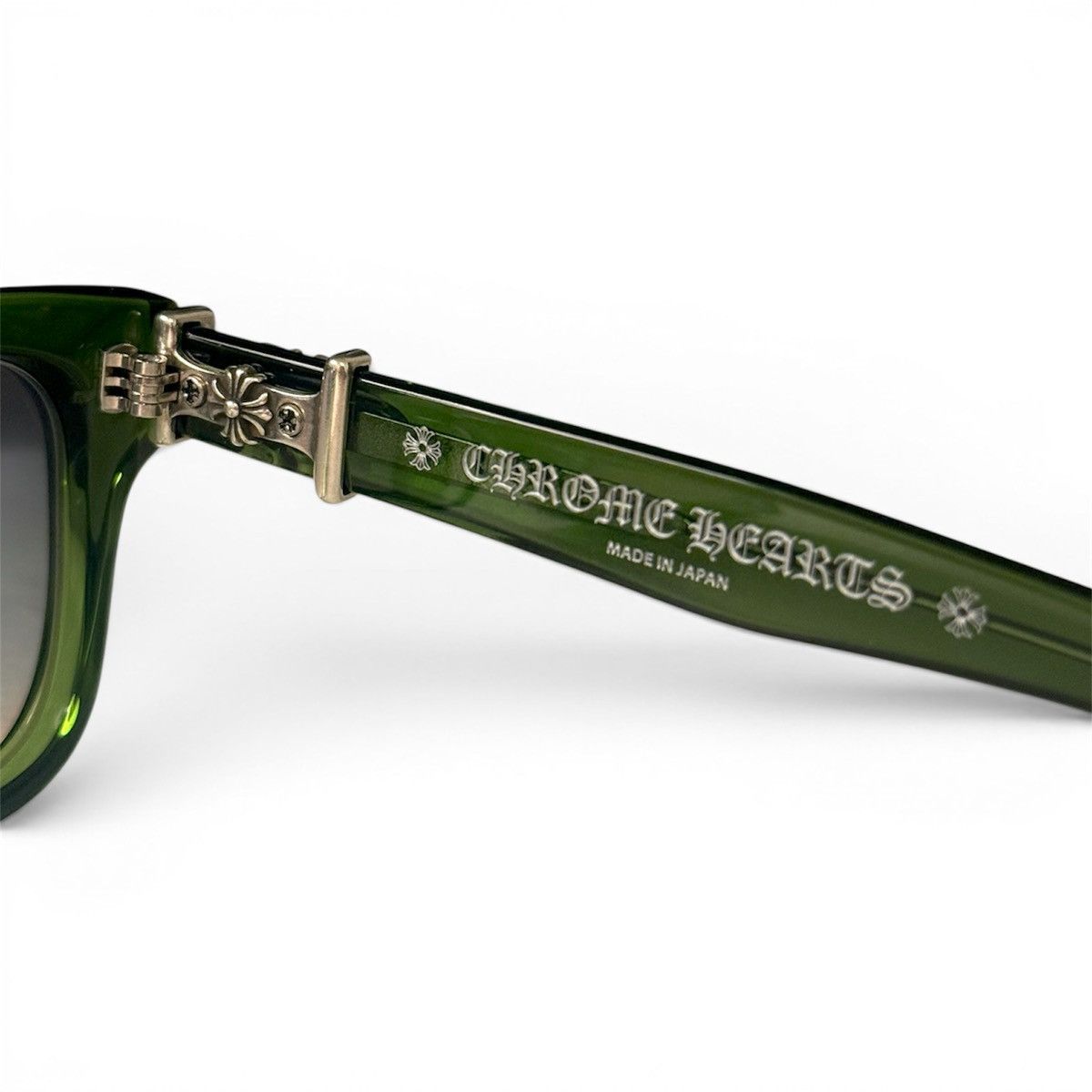 Chrome Hearts CHROME HEARTS VAGILLIONAIRE II GREEN SUNGLASSES Size ONE SIZE - 5 Thumbnail