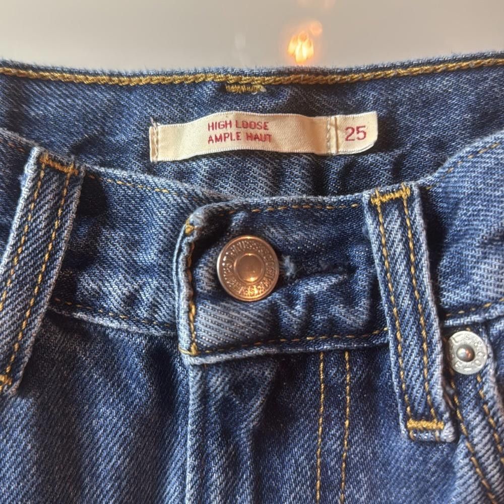 Levi's Levi’s high loose jeans - size 25 Size 25" / US 0 / IT 36 - 3 Thumbnail
