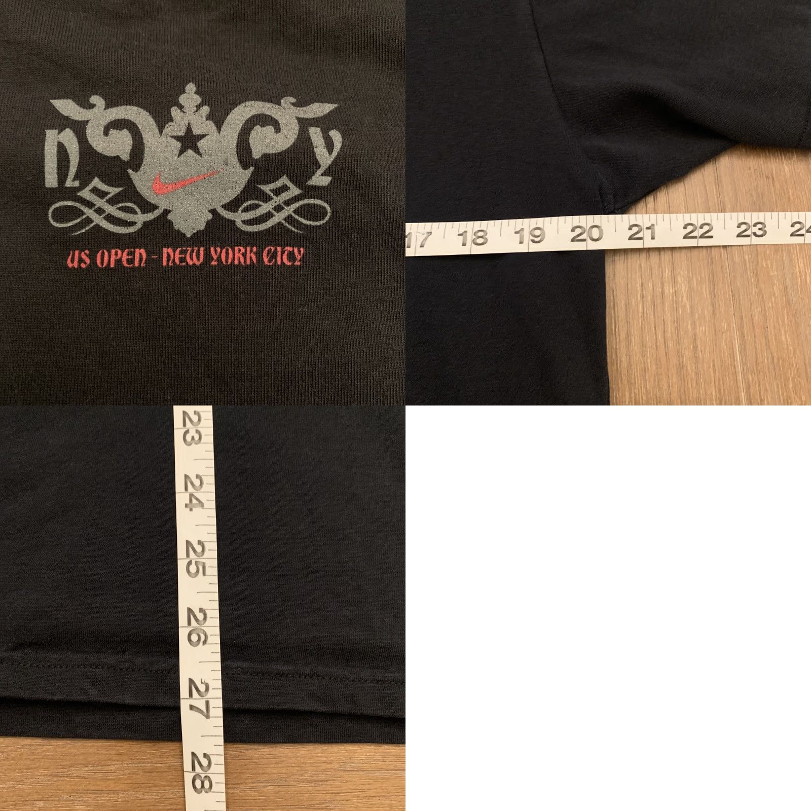 Nike Rare Nike US Open New York Hard Court Specialist T Shirt Size L Size US L / EU 52-54 / 3 - 8 Thumbnail