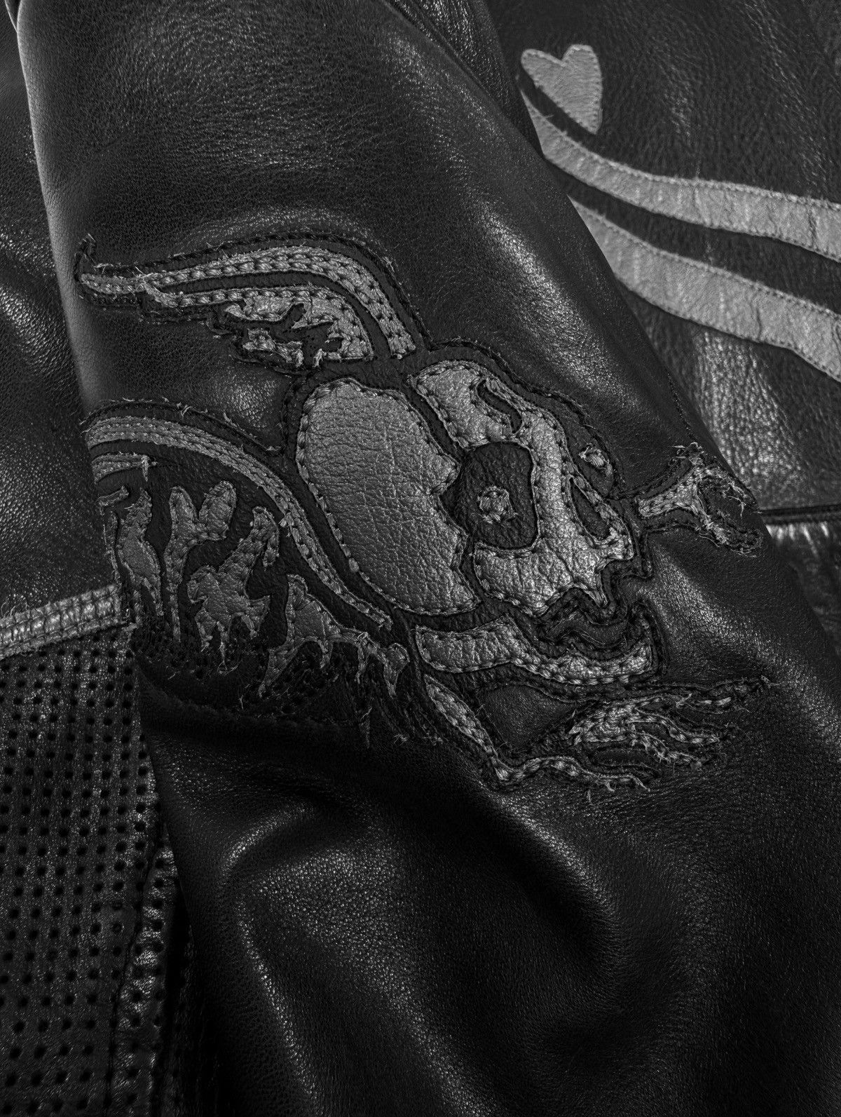 Yohji Yamamoto AW04 Yohji Yamamoto Dianese Skull Crossbones Leather Jacket Size US M / EU 48-50 / 2 - 3 Thumbnail