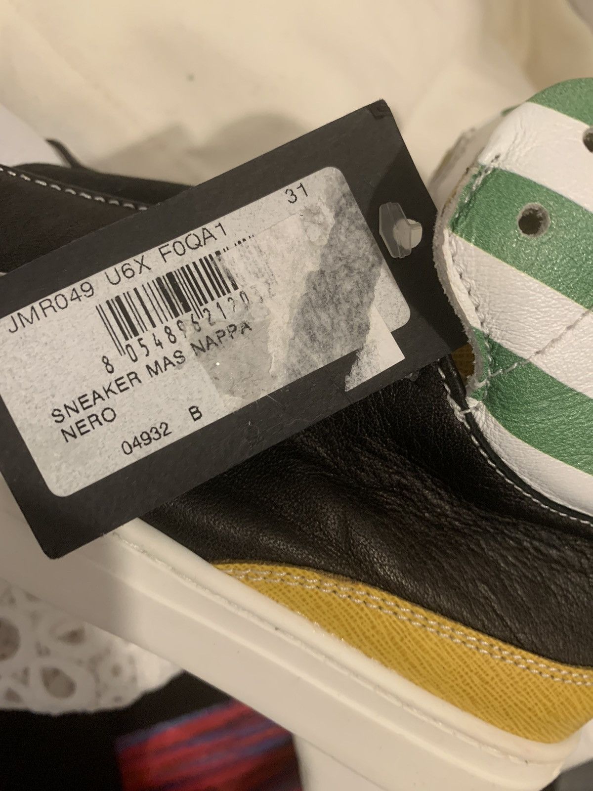 Fendi FENDI BOYS LIGHTNING ⚡️ BOLT SNEAKERS Size US 5 / EU 37 - 9 Thumbnail