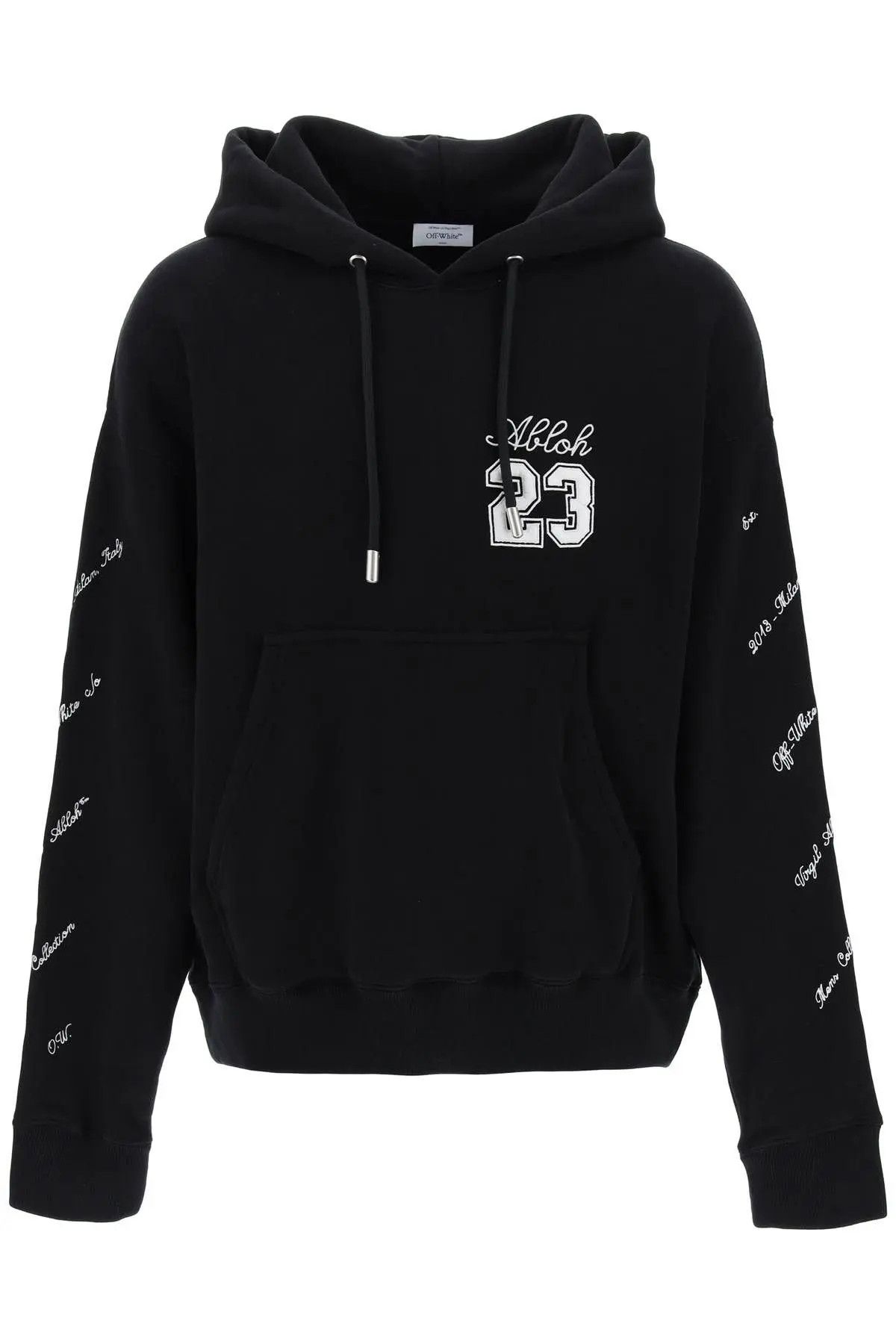image of Off White O1S22I1N0124 Skate Hoodie In Black, Men's (Size Medium)