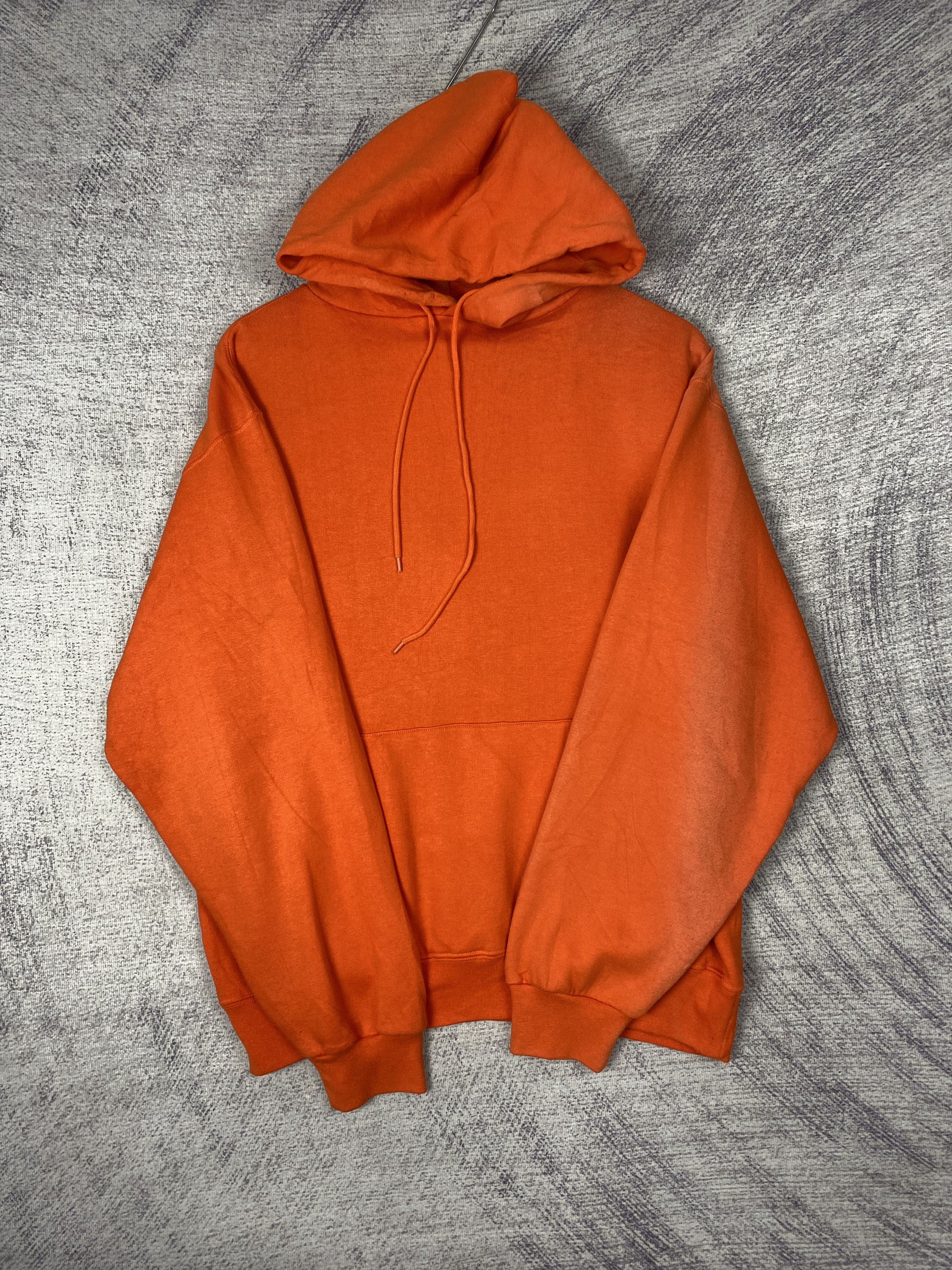 Russell Athletic Vintage Russell Athletic Orange Long Sleeve Hoodies Size US L / EU 52-54 / 3 - 4 Thumbnail