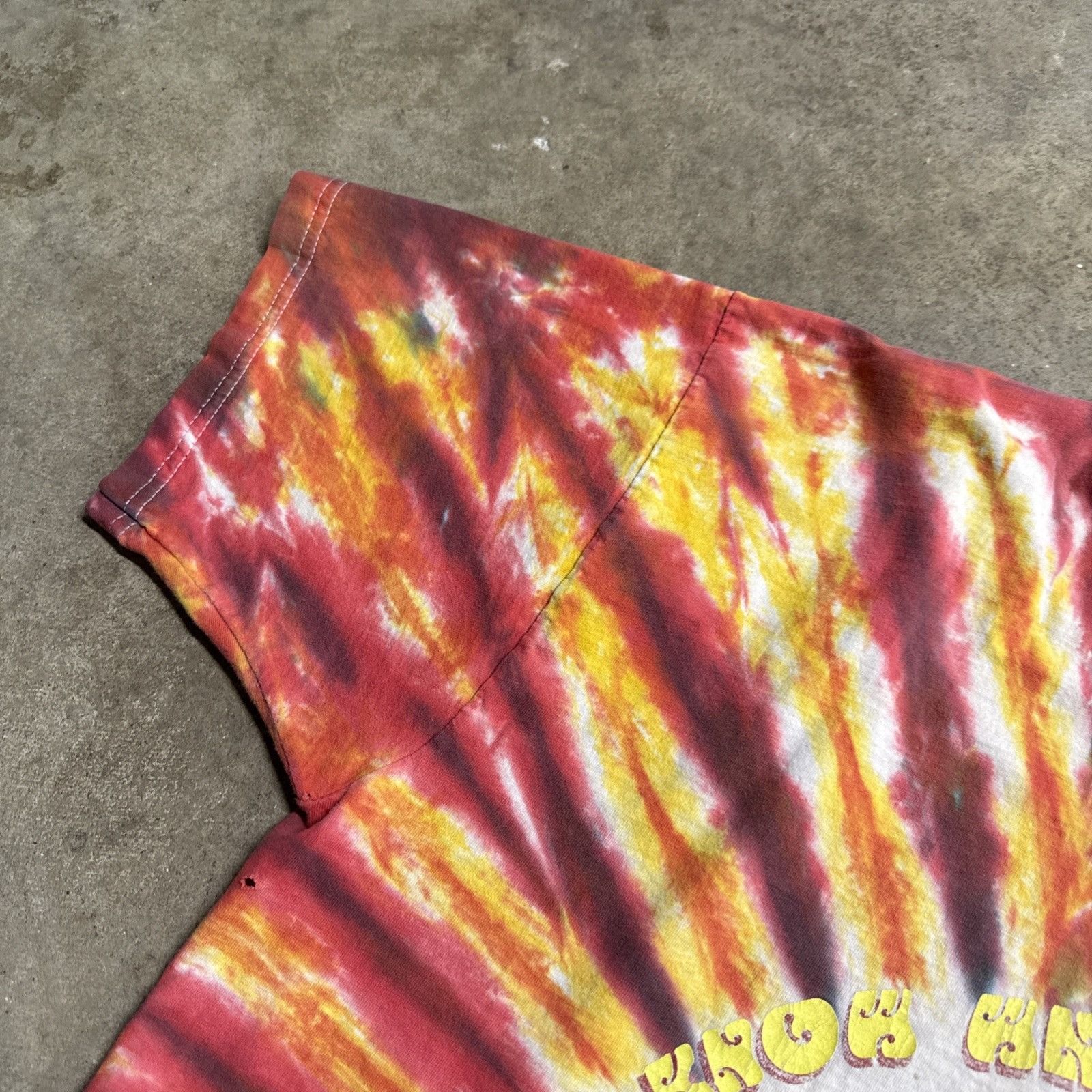 Rap Tees Vintage Bob Marley Shirt Mens XL Red 90s Tie Dye Band Tee Size US XL / EU 56 / 4 - 4 Thumbnail