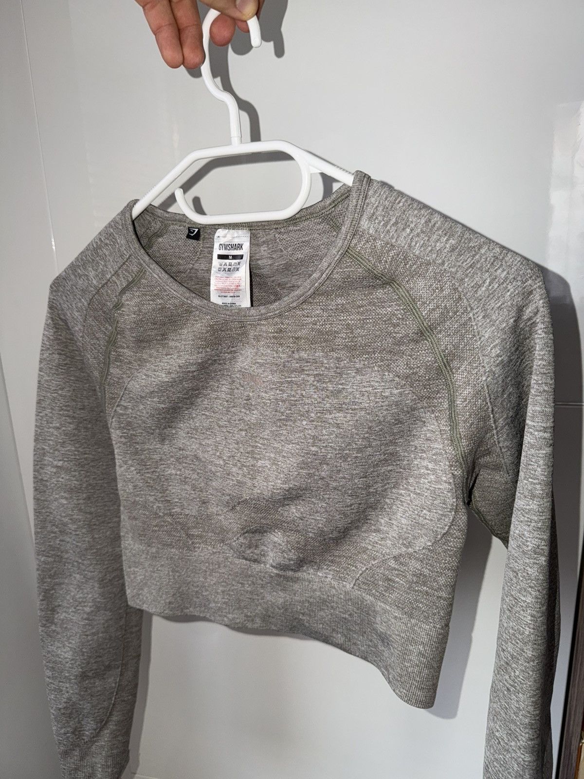 Gymshark Gymshark Crop Top Straight Gym Sport Style Short Size M / US 6-8 / IT 42-44 - 2 Thumbnail