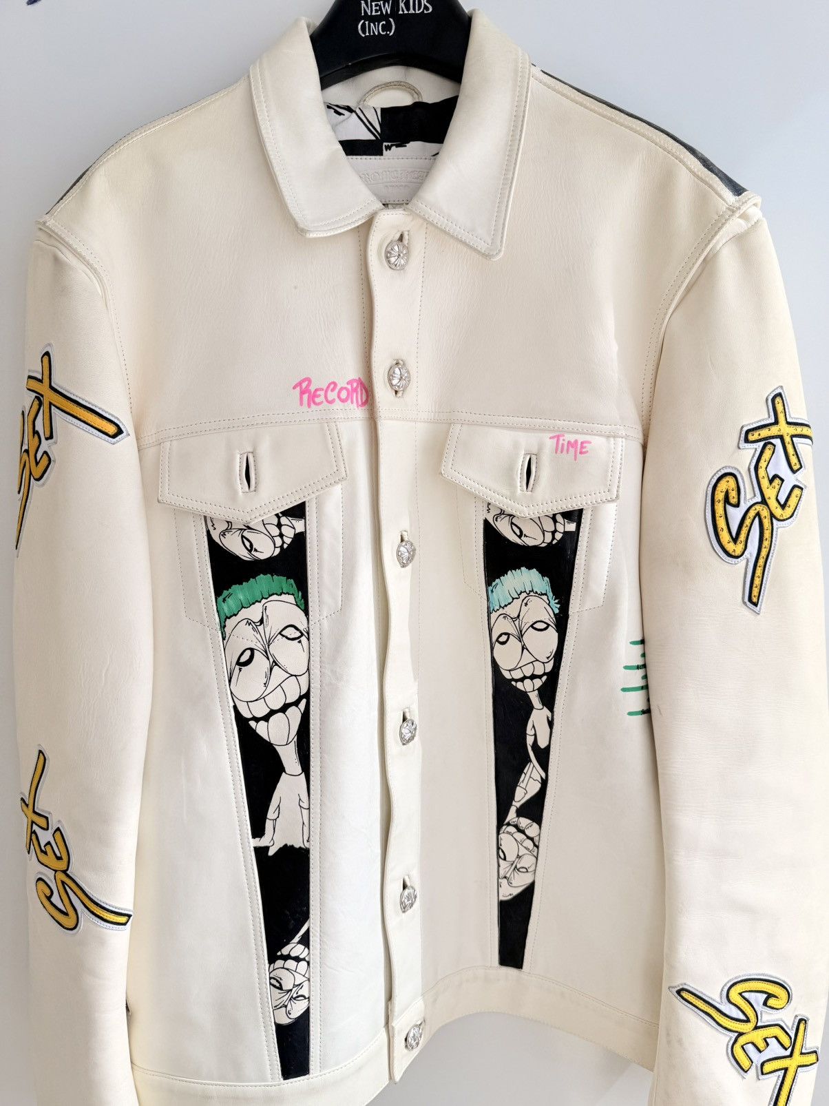 入手困難◆CHROME HEARTS◆MATTY BOY SEX RECORDS SAMPLE JACKET Chrome Hearts Mattyboy Sex Records Jacket SZ:XL – Bankofgrails