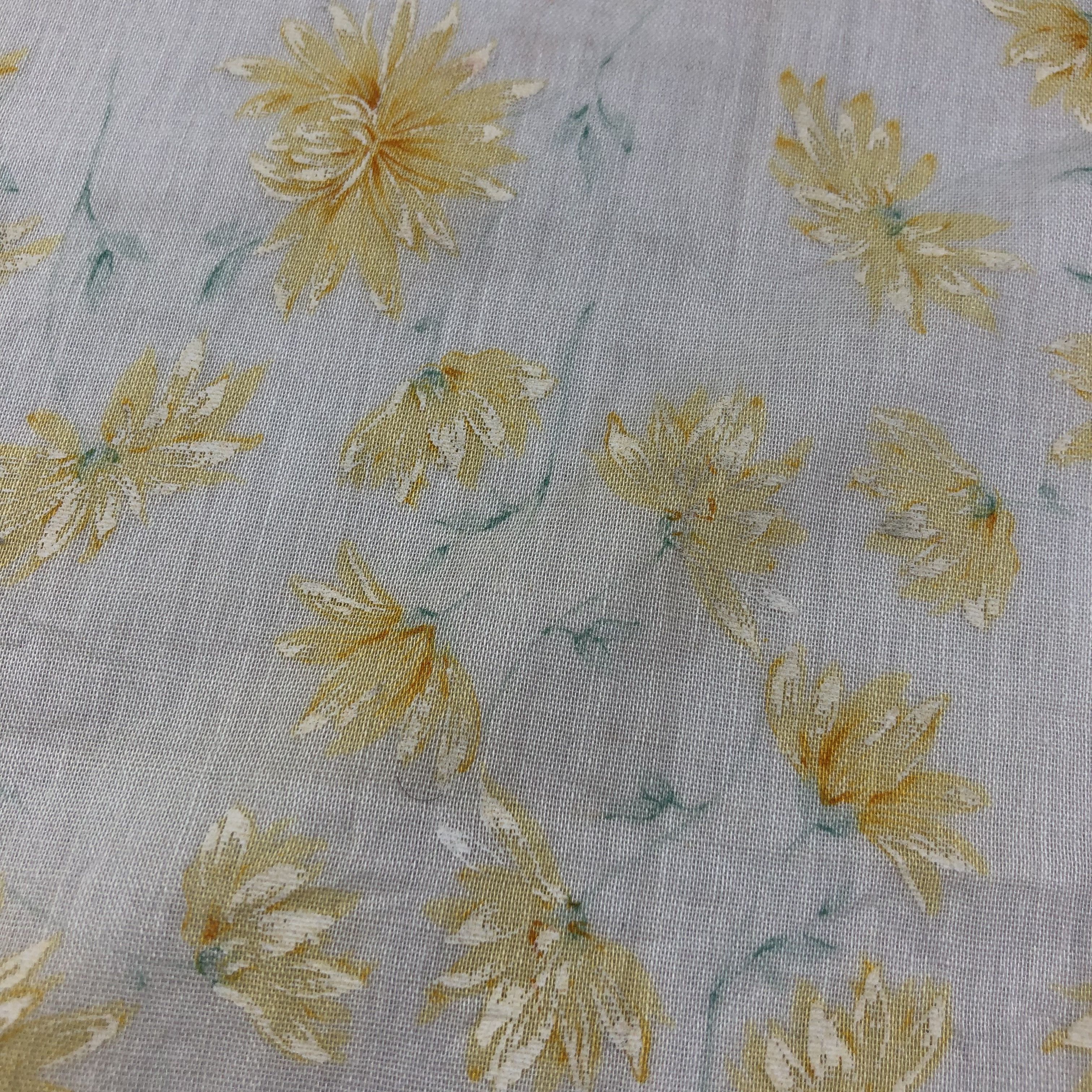 Nina Ricci Nina Ricci Floral Handkerchief Neckerchief Bandana H1931 Size ONE SIZE - 6 Thumbnail