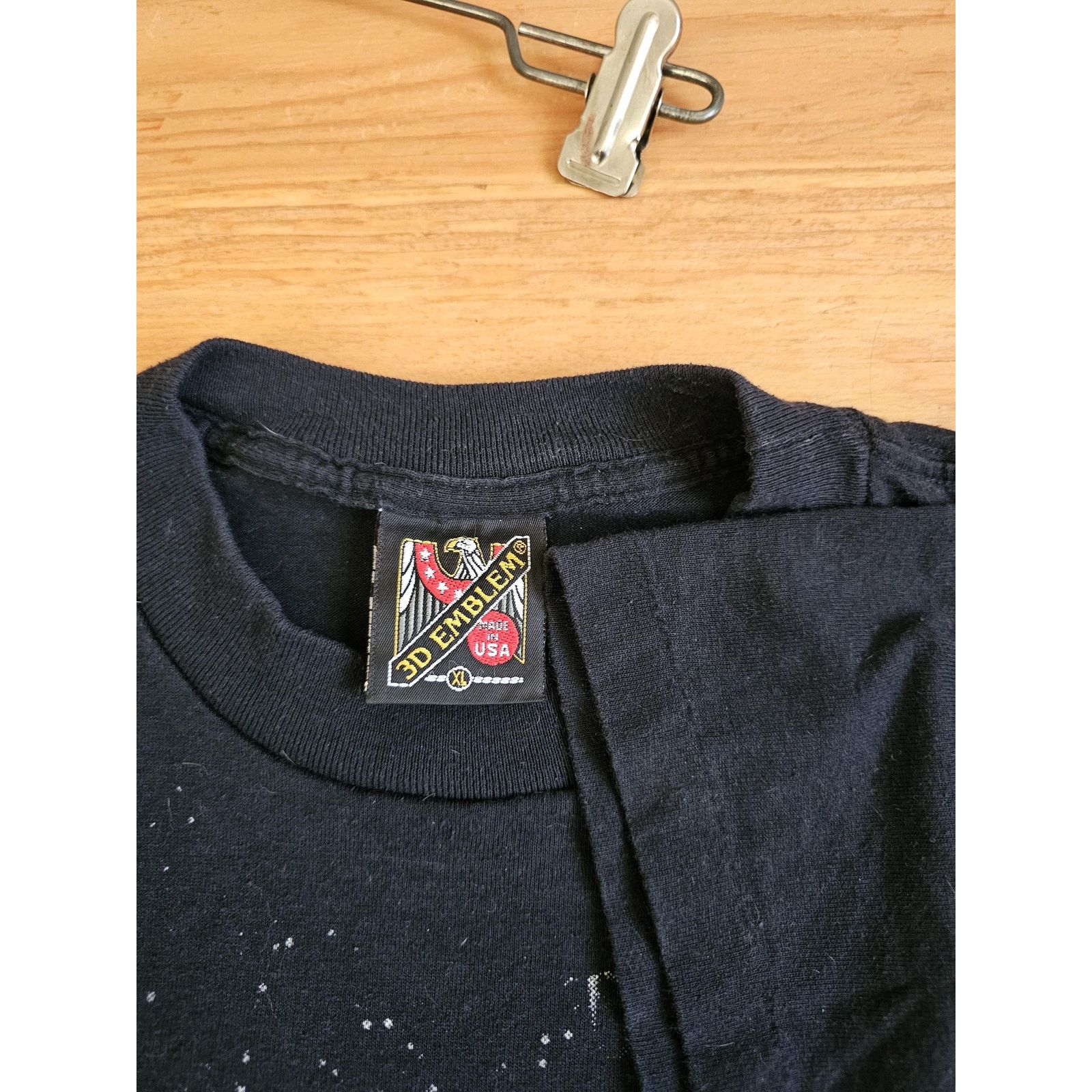 Other 3d Emblem Motorcycle Cloud Starry Night Black T-Shirt sz XL Size US XL / EU 56 / 4 - 3 Thumbnail