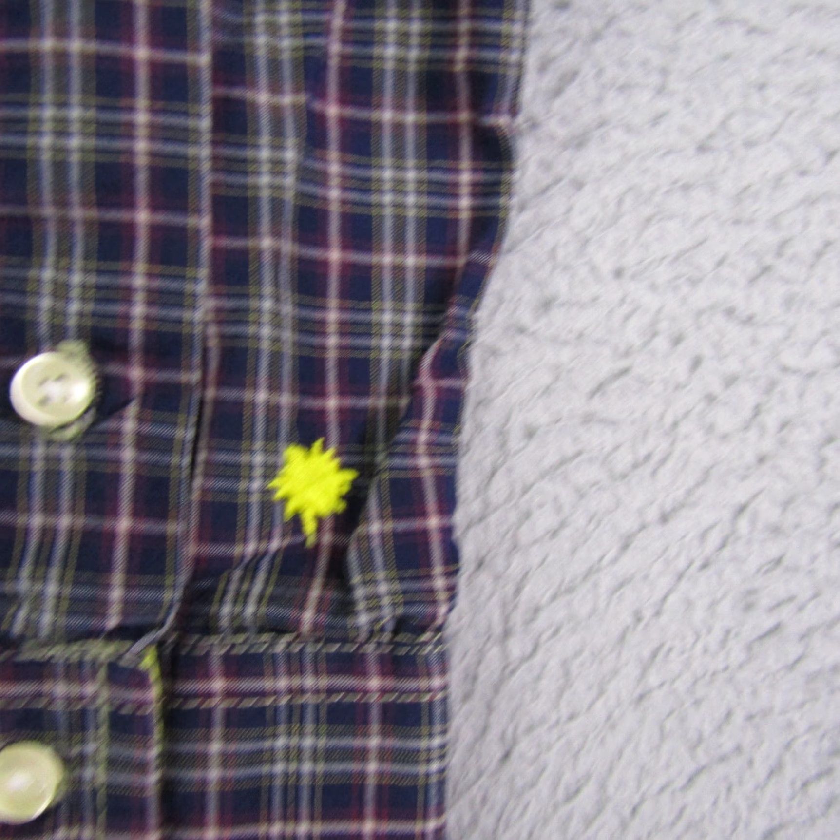 Vintage VINTAGE Descendant of Thieves Plaid Button-Up Shirt Mens Large Blue Red Limited Edition Size US L / EU 52-54 / 3 - 4 Thumbnail