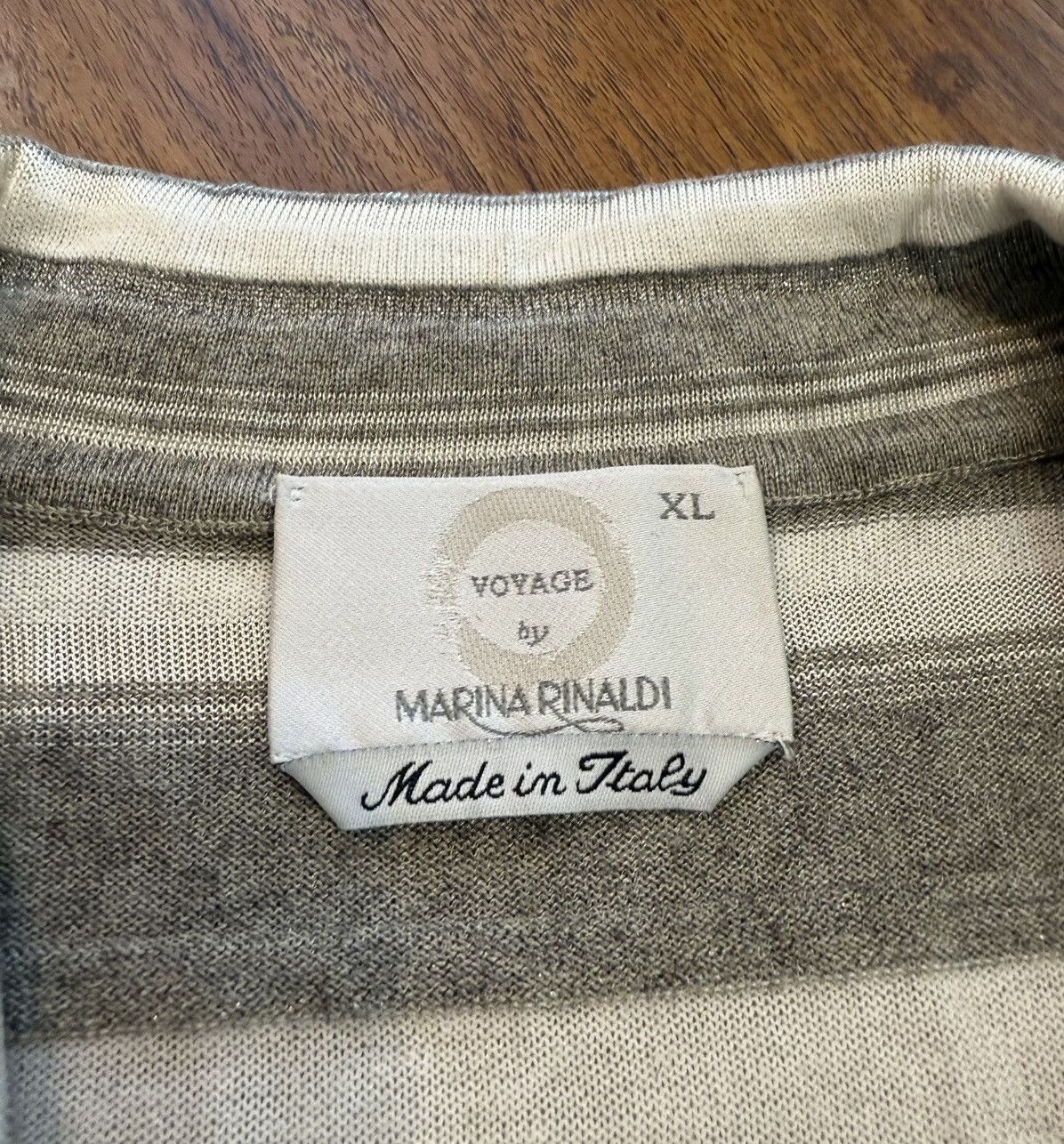 Marina Rinaldi Marina Rinaldi VOYAGE Blouse Made In ITALY Top XL Size XL / US 12-14 / IT 48-50 - 3 Thumbnail