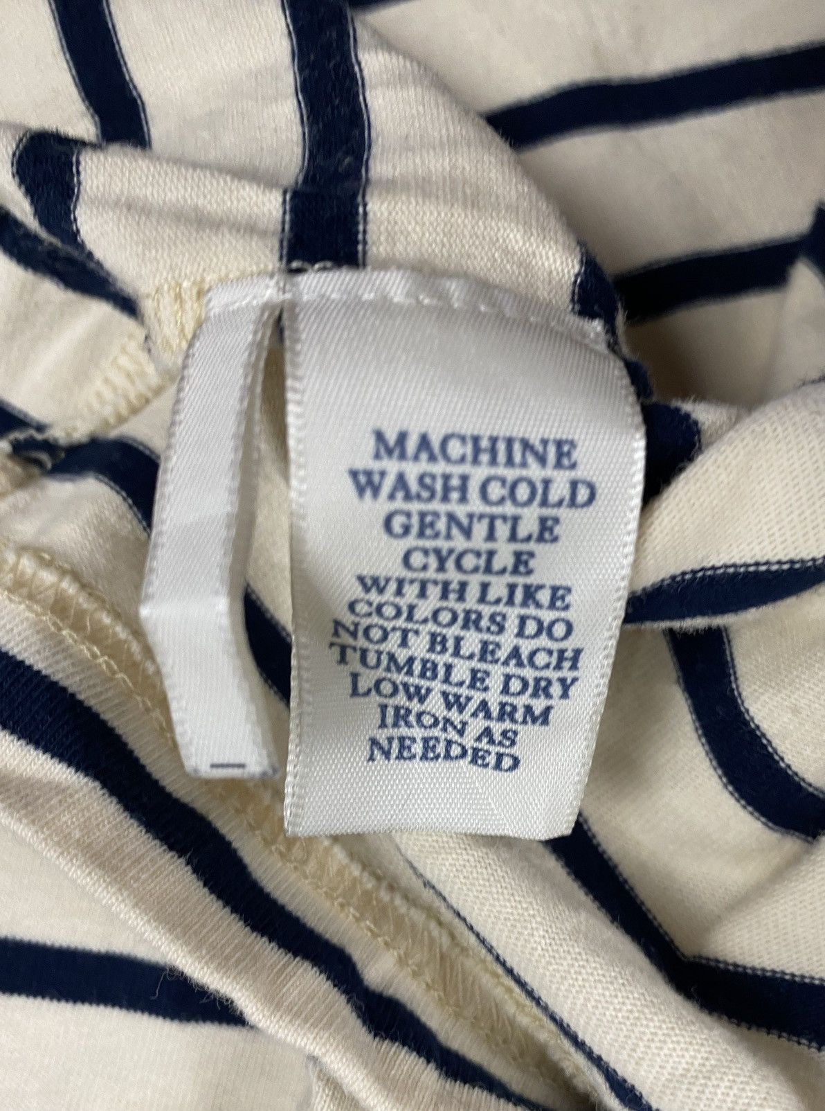 Quaker Marine Supply × Vintage Quaker Marine Supply Stripe Long Sleeve t-shirt Size US S / EU 44-46 / 1 - 5 Thumbnail