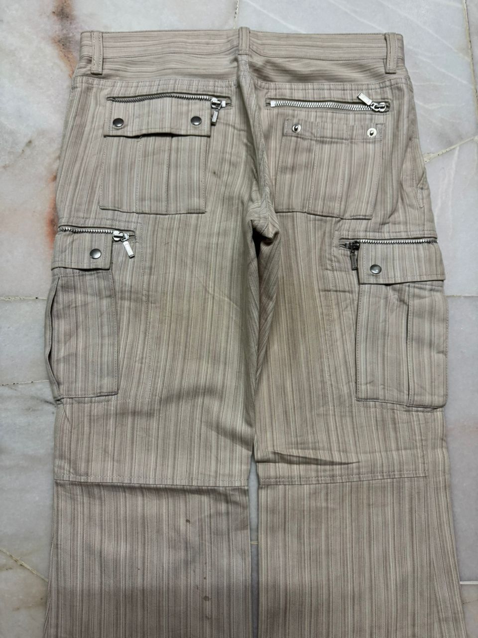 Tornado Mart 💥Flared💥Insane 90s Style SemanticDesign Plaid Dirty Bootcut Size US 30 / EU 46 - 16 Thumbnail