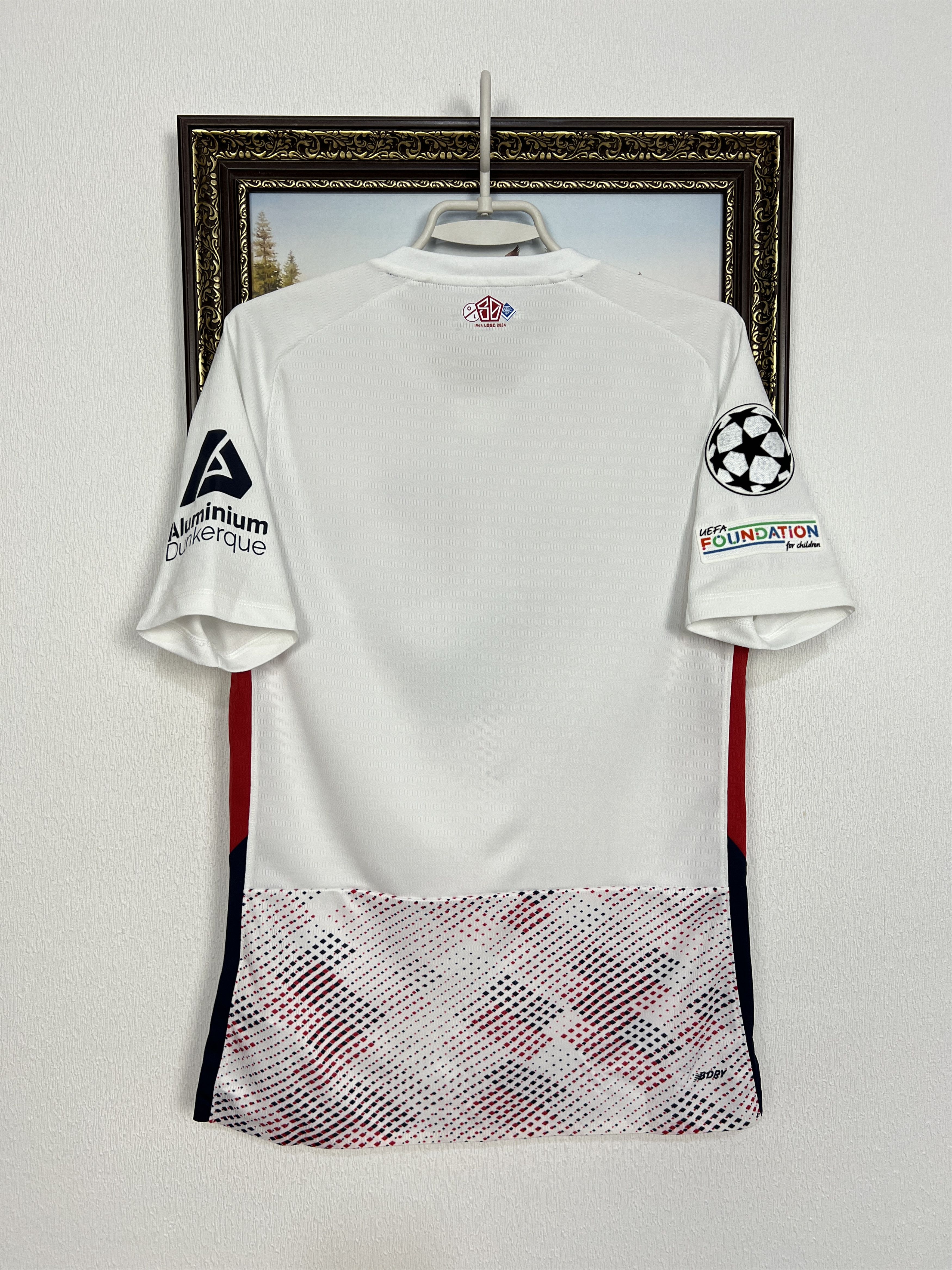 Nike Lille football shirt Soccer Nike White Jersey Mens Trikot Size US L / EU 52-54 / 3 - 9 Thumbnail