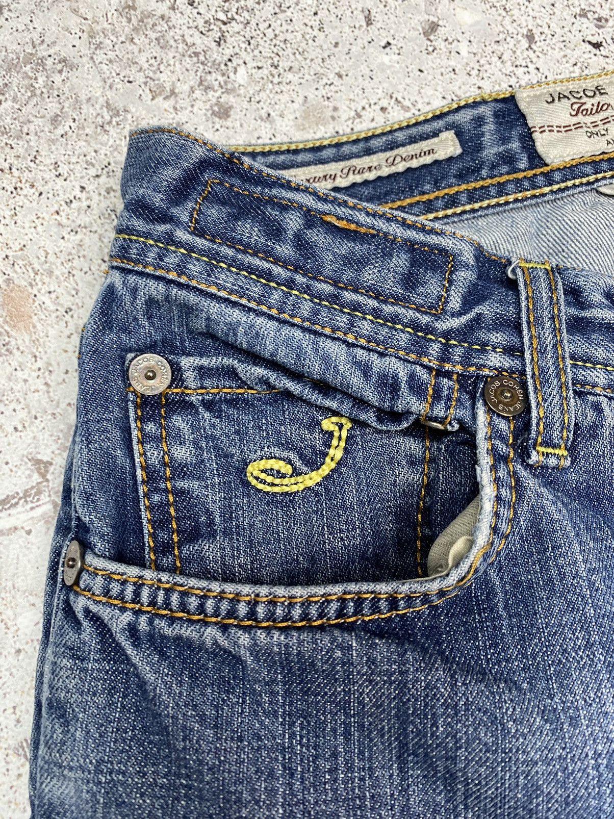 Jacob Cohen Jacob Cohen Handmade Jeans Made in Italy Slim Fit Men 32 Size US 32 / EU 48 - 10 Thumbnail