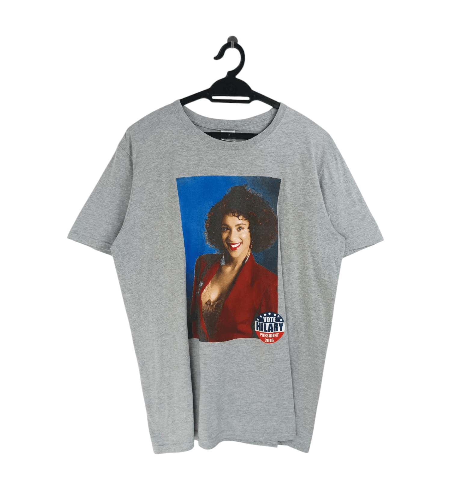 Vintage VINTAGE 2016 VOTE HILLARY ABI OBAMA CAMPAIGN TEE TRUMP ELON Size US L / EU 52-54 / 3 - 1 Thumbnail