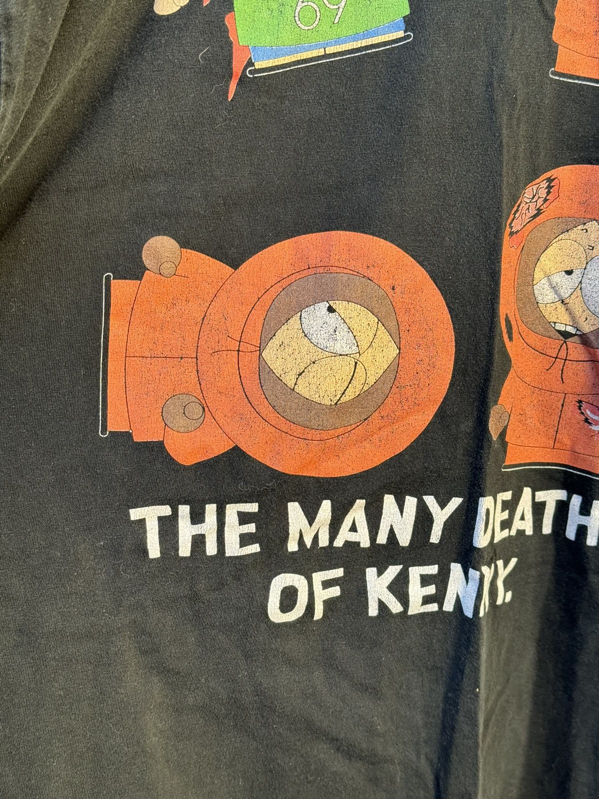 Cartoon Network 1999 South Park The Many Deaths of Kenny vintage t-shirt tee Size US M / EU 48-50 / 2 - 7 Thumbnail