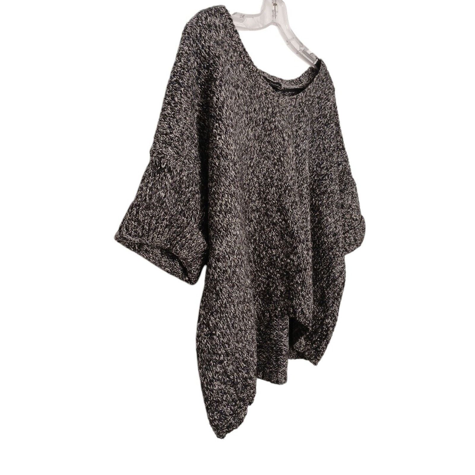 Calvin Klein Calvin Klein Sweater Women’s Size M Gray HI-LO 3/4 Sleeve Size M / US 6-8 / IT 42-44 - 5 Thumbnail