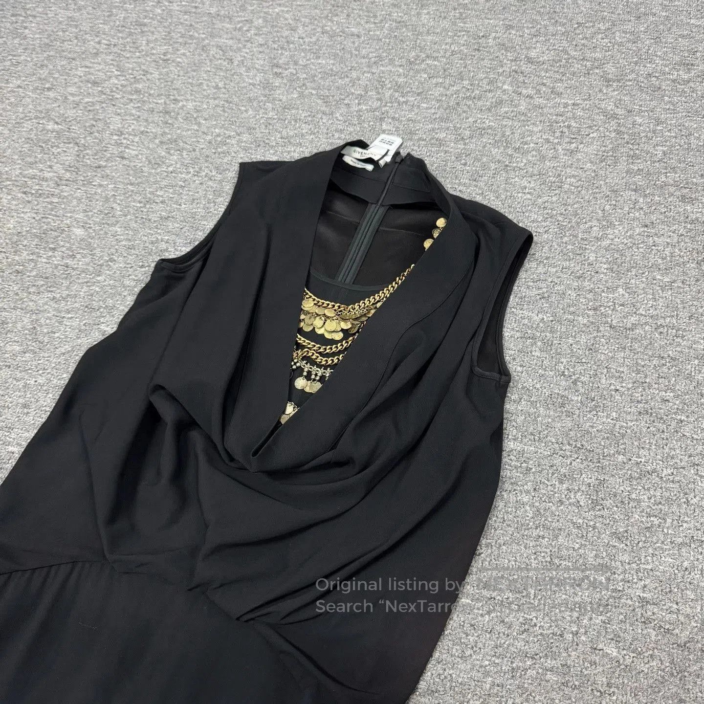 Givenchy Givenchy Runway Silk Sleeveless LBD Size 38. Size S / US 4 / IT 40 - 3 Thumbnail