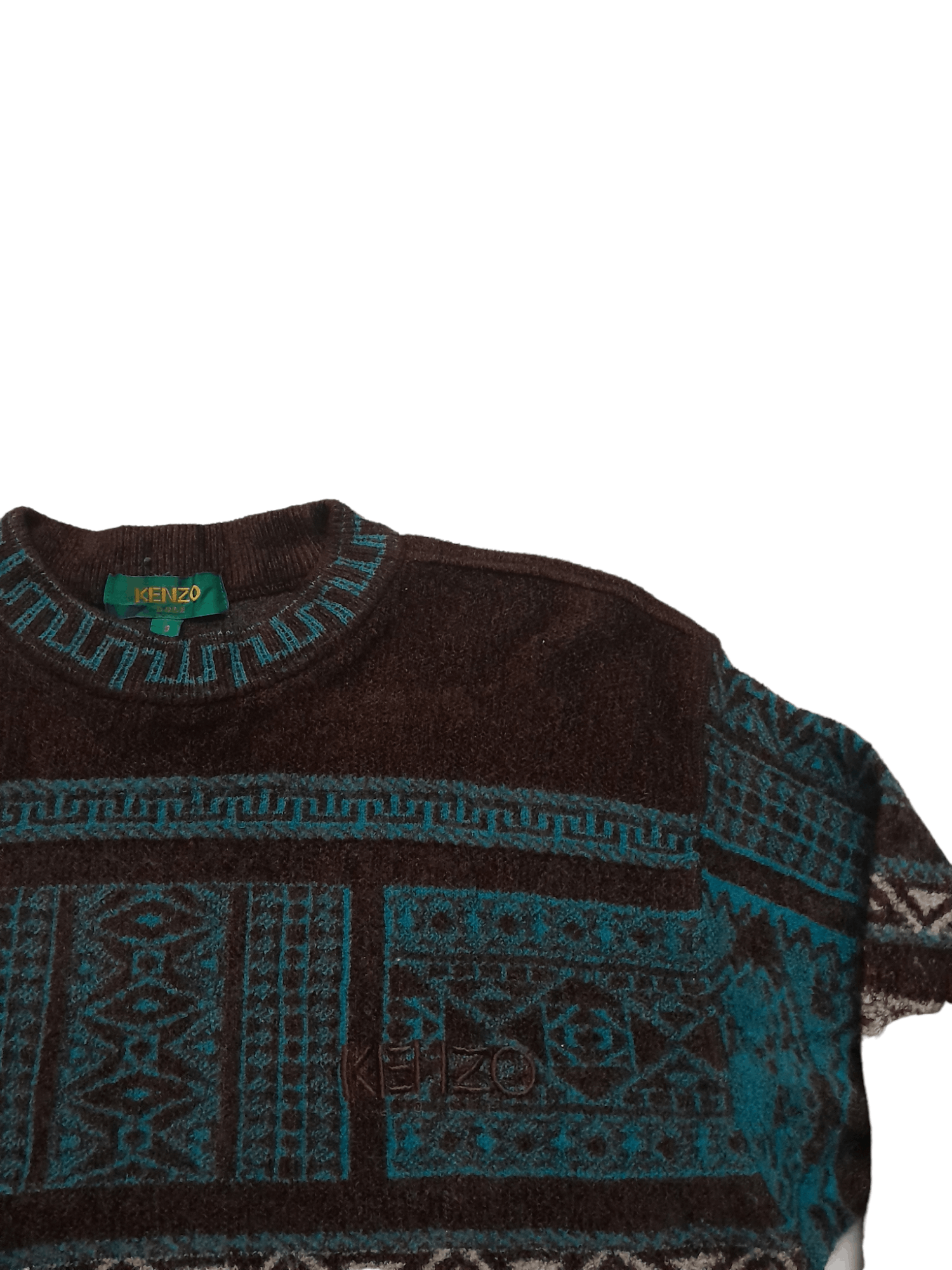 Kenzo KENZO Knitwear Kenzo Takada (S247) Size US M / EU 48-50 / 2 - 3 Thumbnail