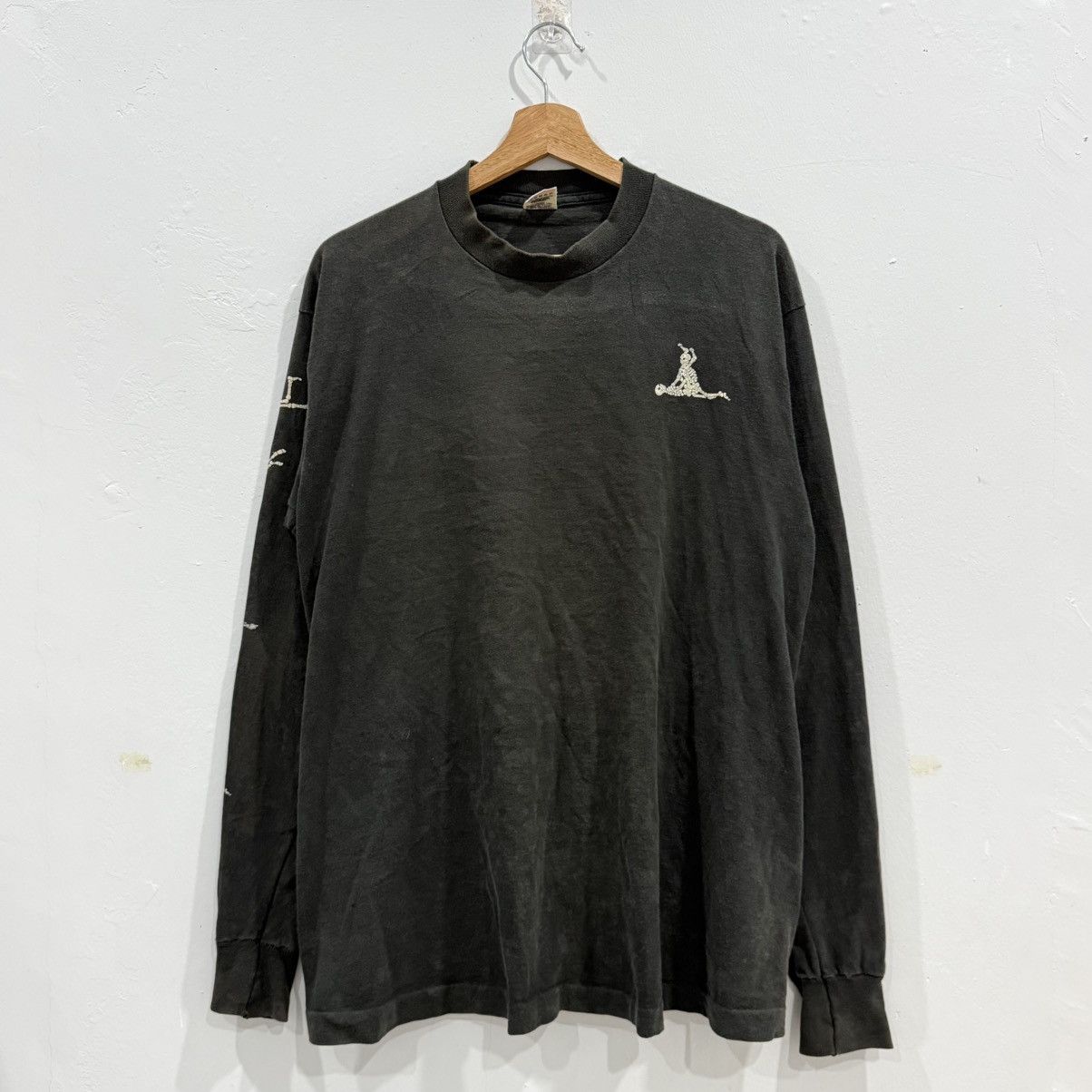 Vintage 90s Fashion Victim Skeleton Sex Position Tee