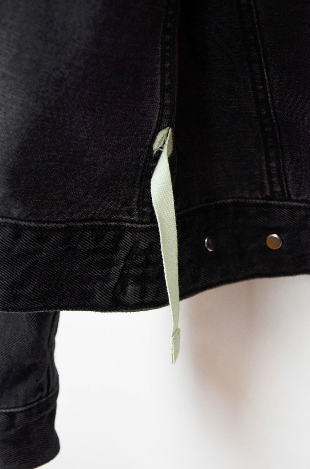 Off-White × Virgil Abloh Off-White Fire Line Do Not Cross Denim Jacket – L Size US L / EU 52-54 / 3 - 17 Thumbnail