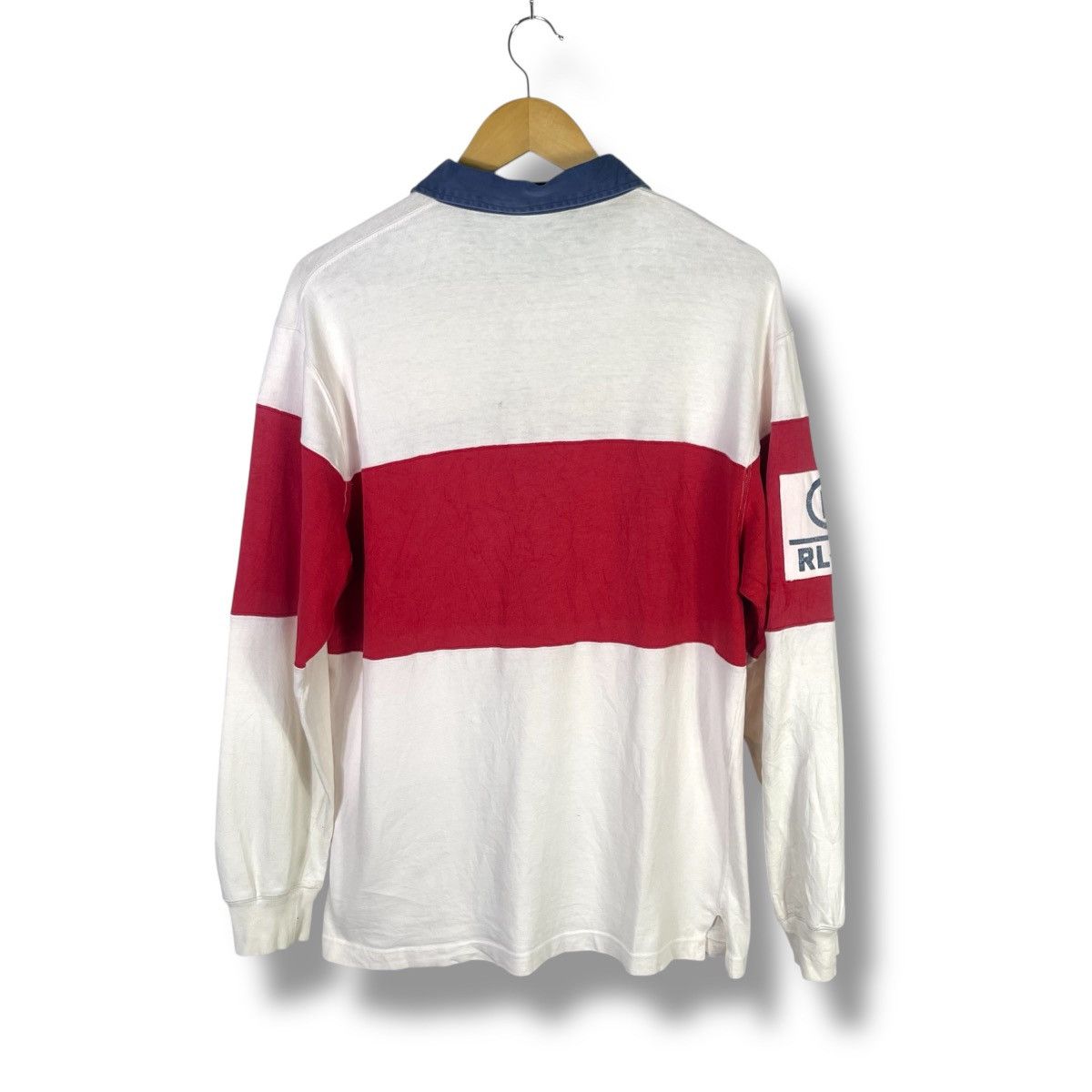 Ralph Lauren Vintage Polo CP RL-92 Ralph Lauren Rugby Long Sleeve Shirt Size US M / EU 48-50 / 2 - 2 Thumbnail