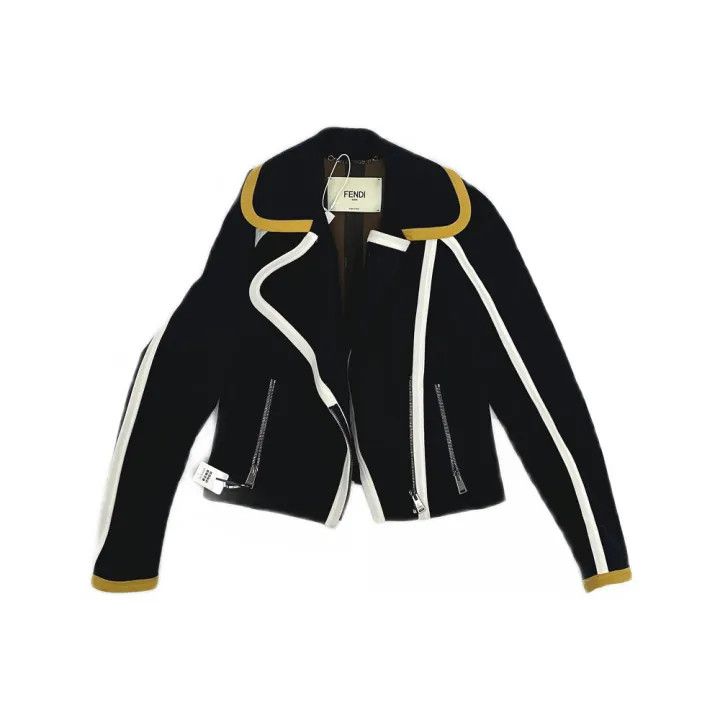 Fendi Fendi Stylish Casual Outerwear Jacket 0079 Size US M / EU 48-50 / 2 - 1 Thumbnail