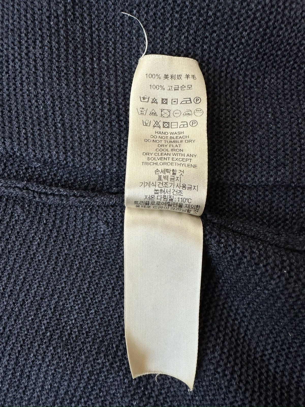 Burberry BURBERRY BRIT Wool Zip Sweater Long Cardigan Size XS / US 0-2 / IT 36-38 - 12 Thumbnail
