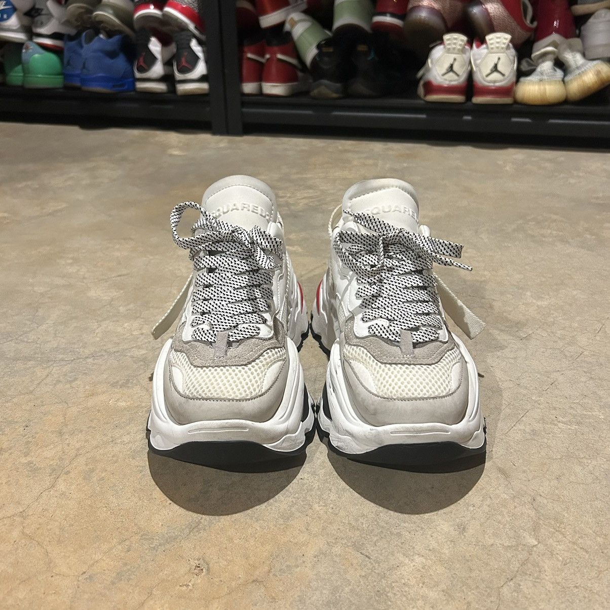 Designer × Dsquared2 Dsquared2 The Giant K2 Technical Fabric Sneakers EU 40 Size US 7 / EU 40 - 4 Thumbnail