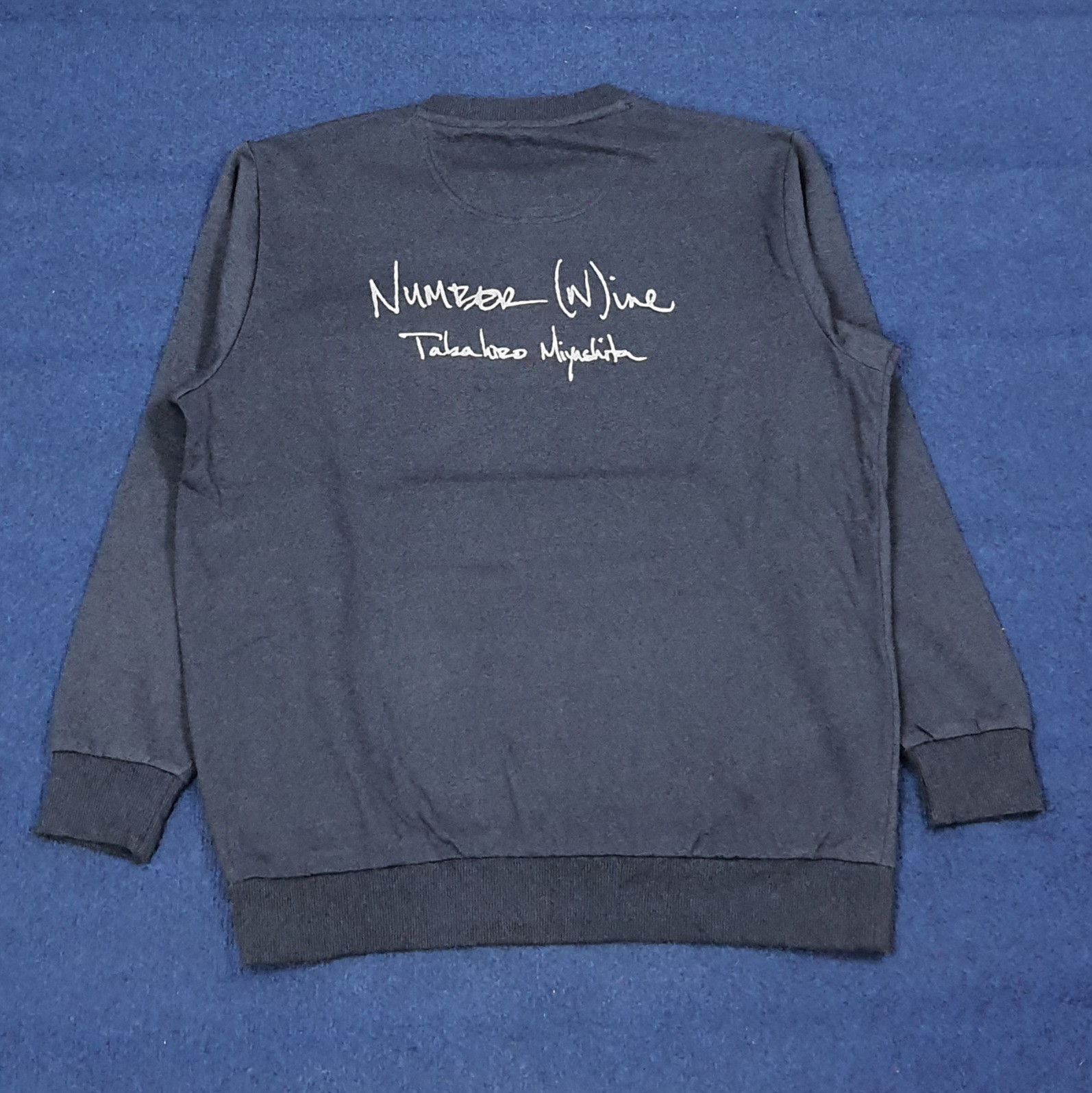 Kansai Yamamoto Kansai Yamamoto Custom Number Nine Logo Sweatshirt C278N17 Size US L / EU 52-54 / 3 - 1 Thumbnail