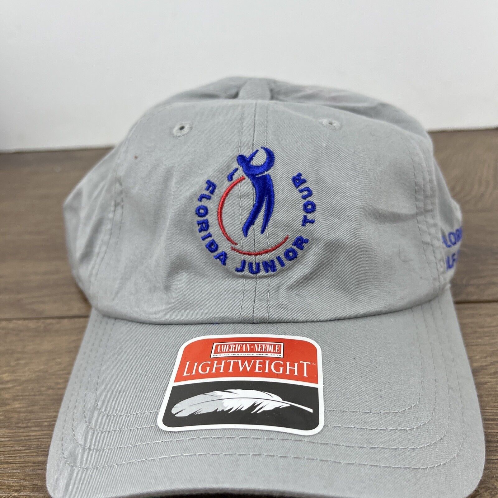 American Needle Florida State Golf Association Hat Gray Hat Adjustable Gray Size ONE SIZE - 7 Thumbnail