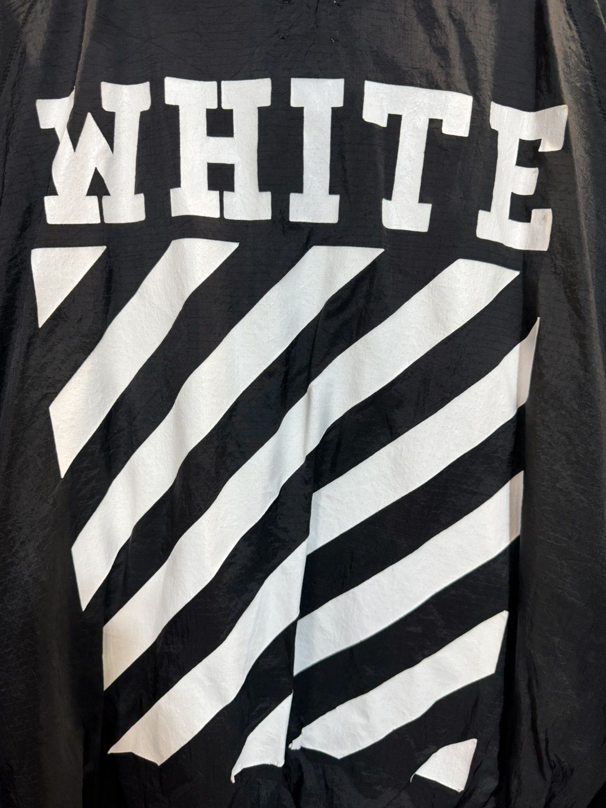 Off-White OFF-WHITE ©️2015 Aronak 1/4 zip Distressed original owner M Size US M / EU 48-50 / 2 - 15 Thumbnail