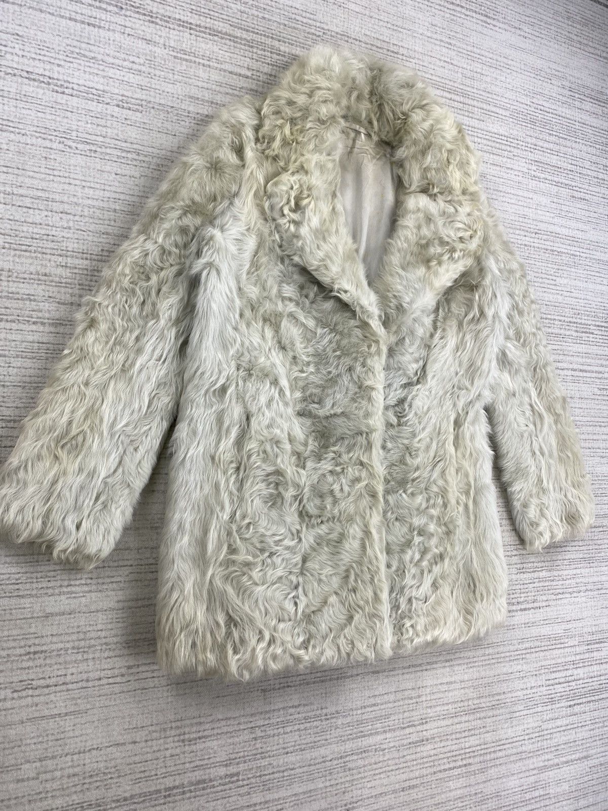 Moon Collective × Vintage Vintage Moon Bat Fur Jacket Size M / US 6-8 / IT 42-44 - 3 Thumbnail