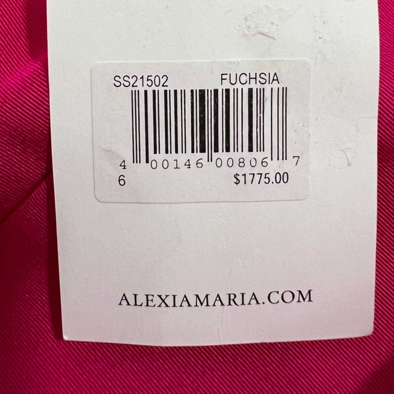 Other ALEXIA MARIA Dahlia Silk Faille Jumpsuit US:6 Size 28" / US 6 / IT 42 - 8 Thumbnail
