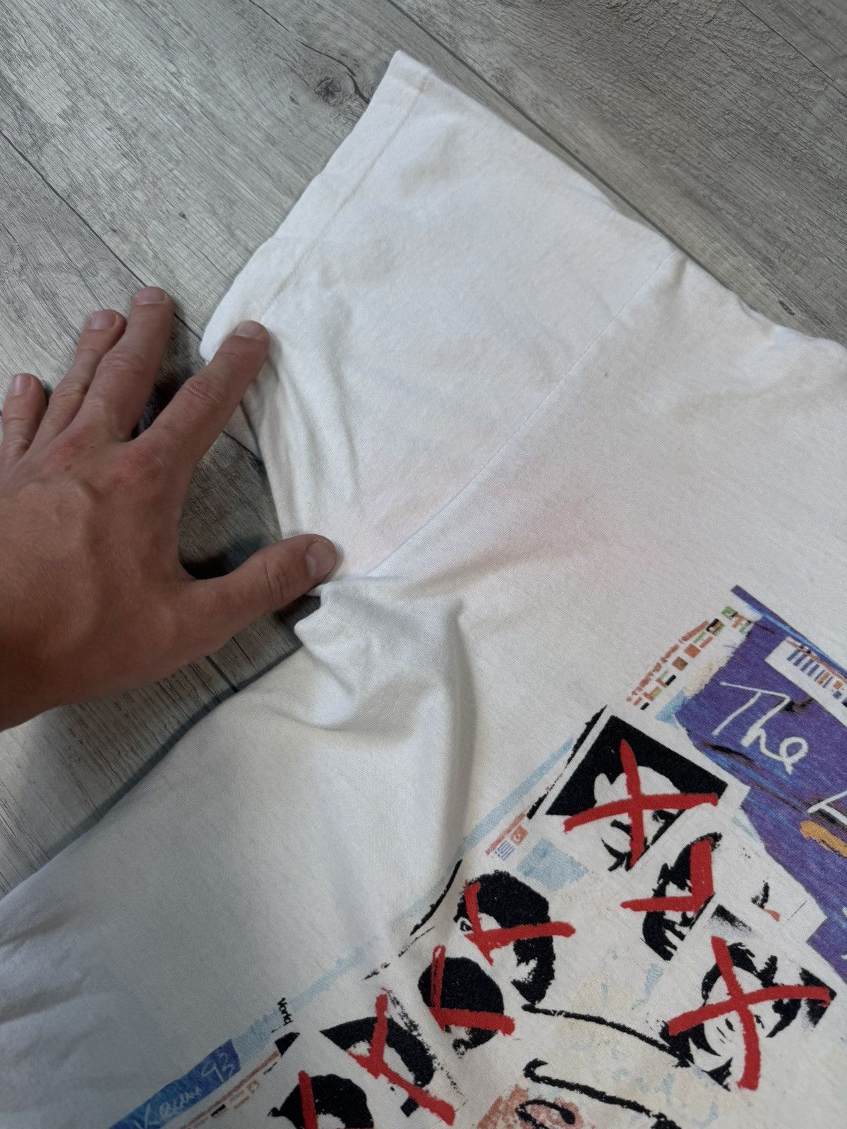 Vintage 1993 Amnesty Criminal Art Graphic Tee 90s Single Stitch Size US L / EU 52-54 / 3 - 10 Thumbnail