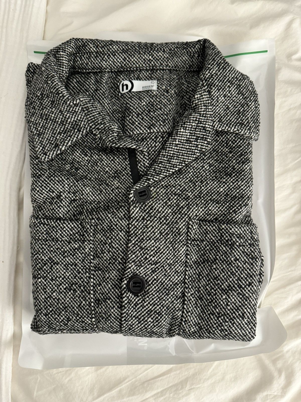 HIDDEN HIDDEN NY 2 Pocket Overshirt (Size Large) Size US L / EU 52-54 / 3 - 10 Thumbnail