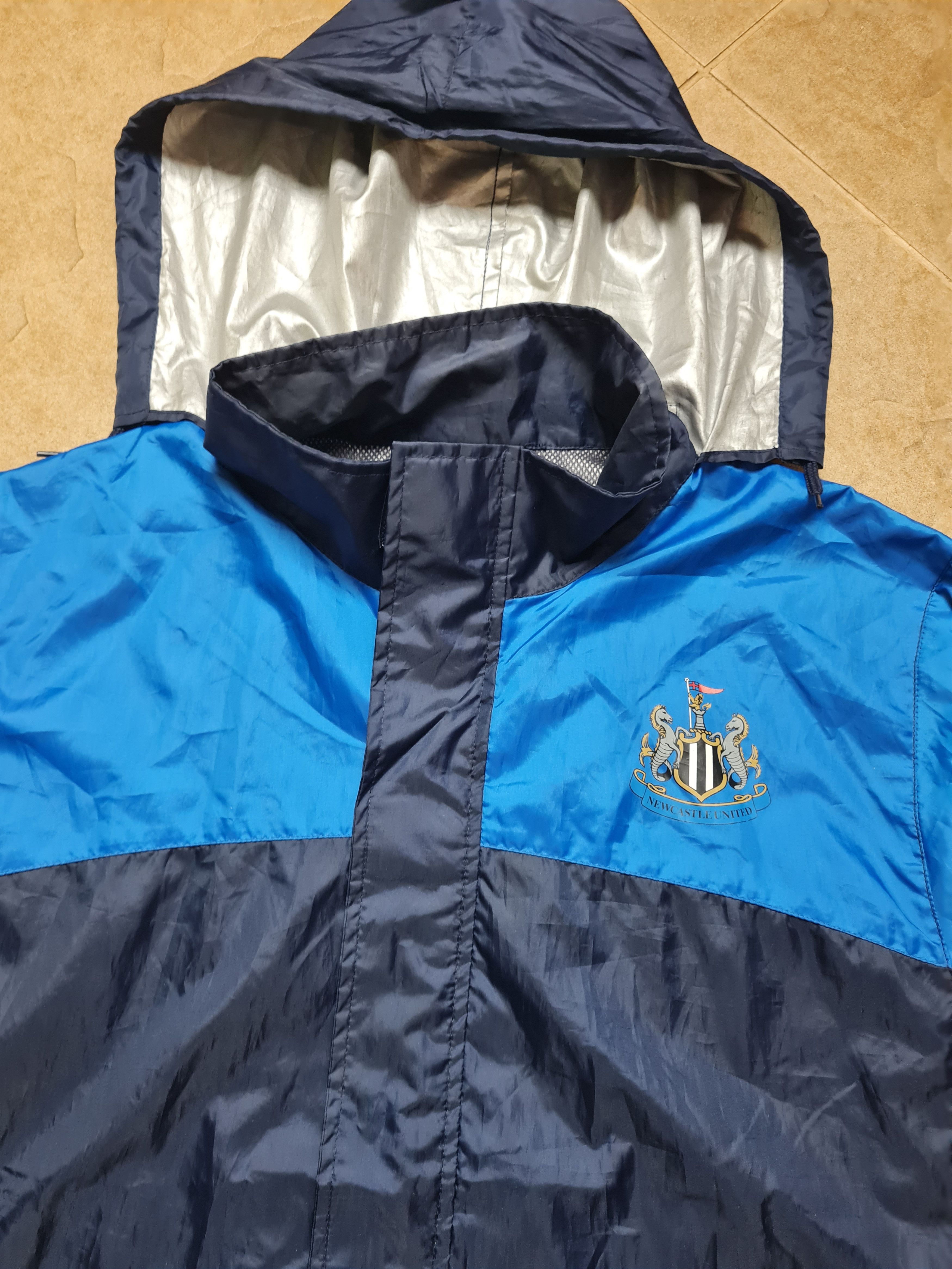 Other Rare 90s Newcastle United Training Rain Coat Jacket Size US M / EU 48-50 / 2 - 8 Thumbnail