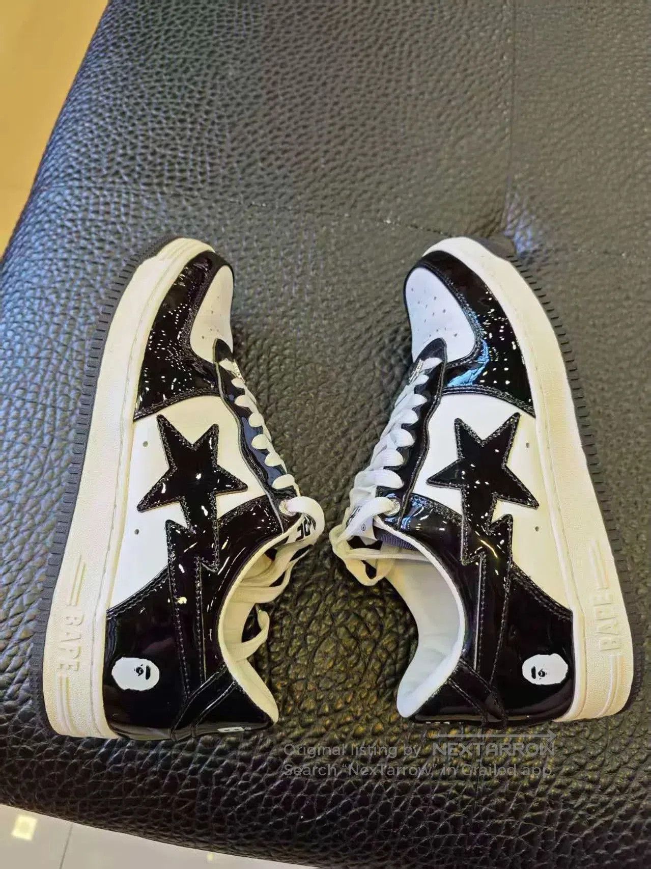 Japanese Brand BAPESTA Low-Top Casual Sneakers. Size US 9 / EU 42 - 7 Thumbnail