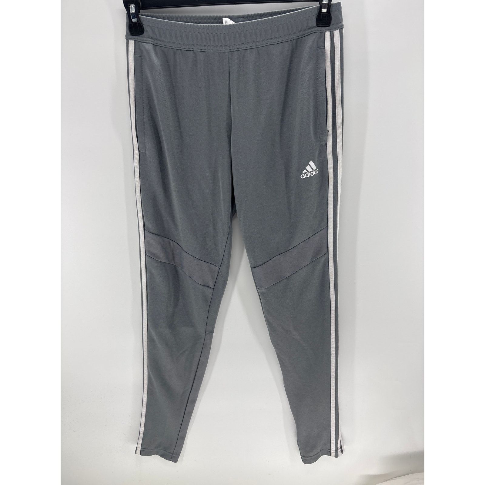 Adidas Adidas men's small gray/white joggers Size US 28 / EU 44 - 2 Thumbnail