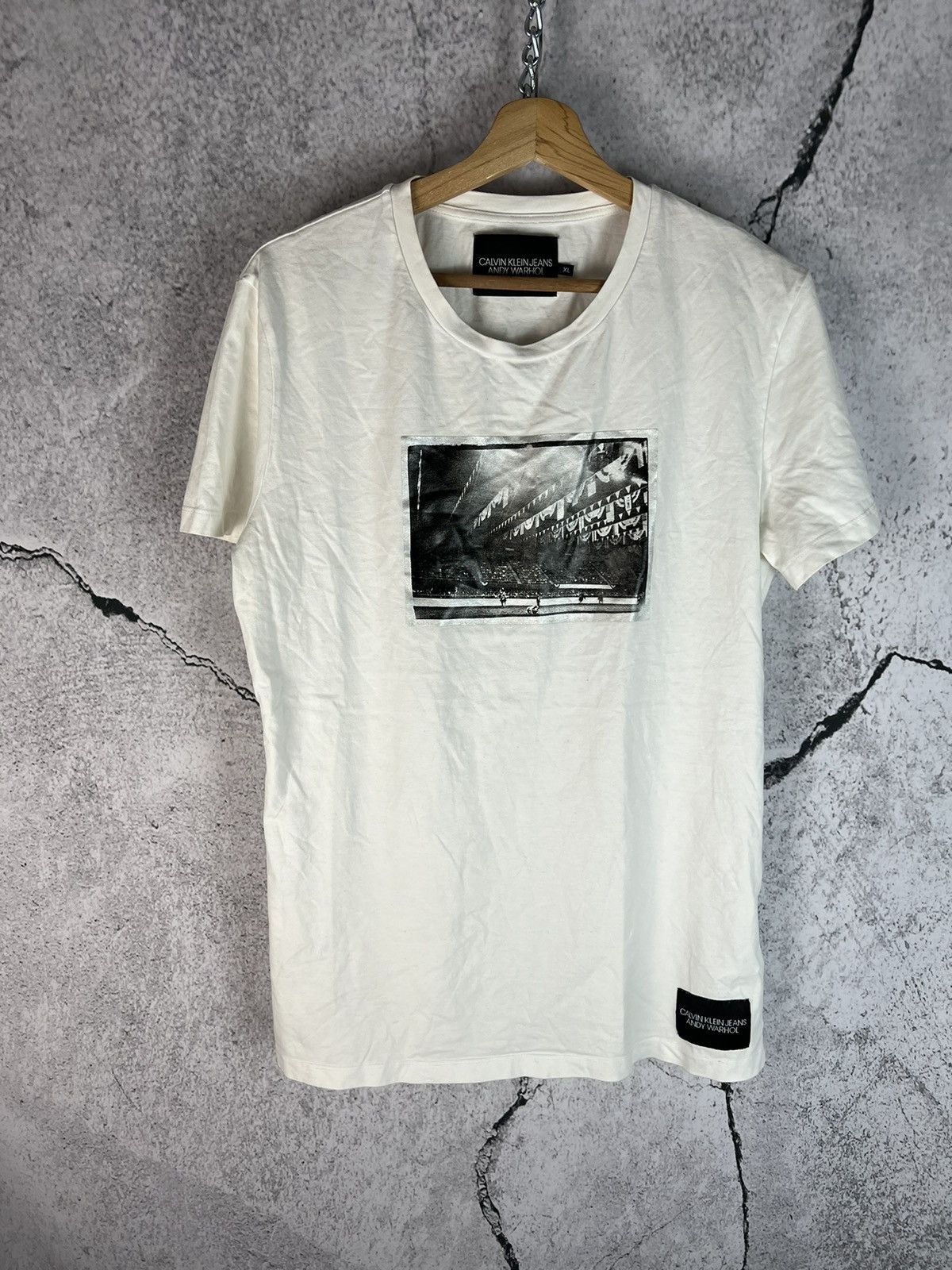 Calvin Klein Like Raf simons Andy Warhol tshirt Size US XL / EU 56 / 4 - 1 Thumbnail