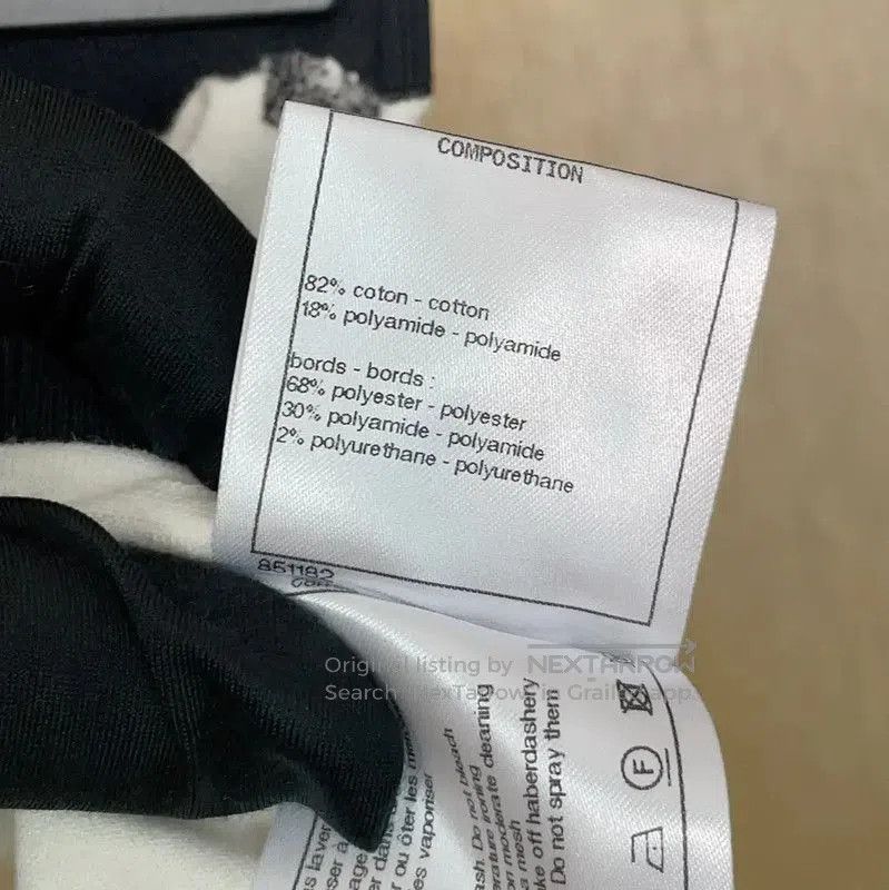 Chanel Chanel Summer White Cotton Blend Shorts . Size 23" - 9 Thumbnail
